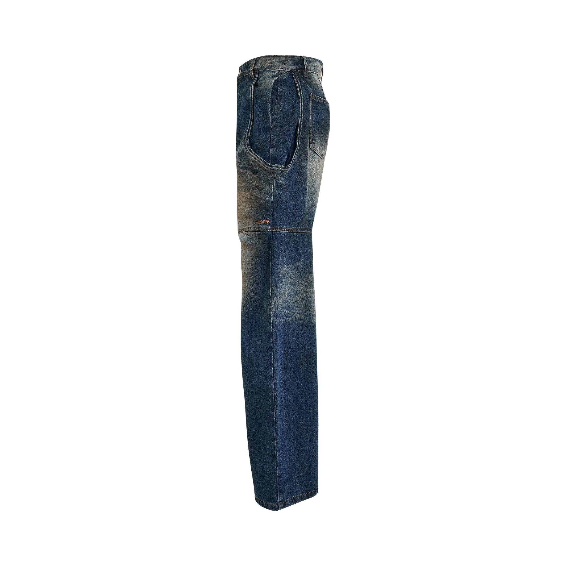 WE11DONE o1mris0824 Denim Pants in Navy Size US 30 / EU 46 - 3 Thumbnail
