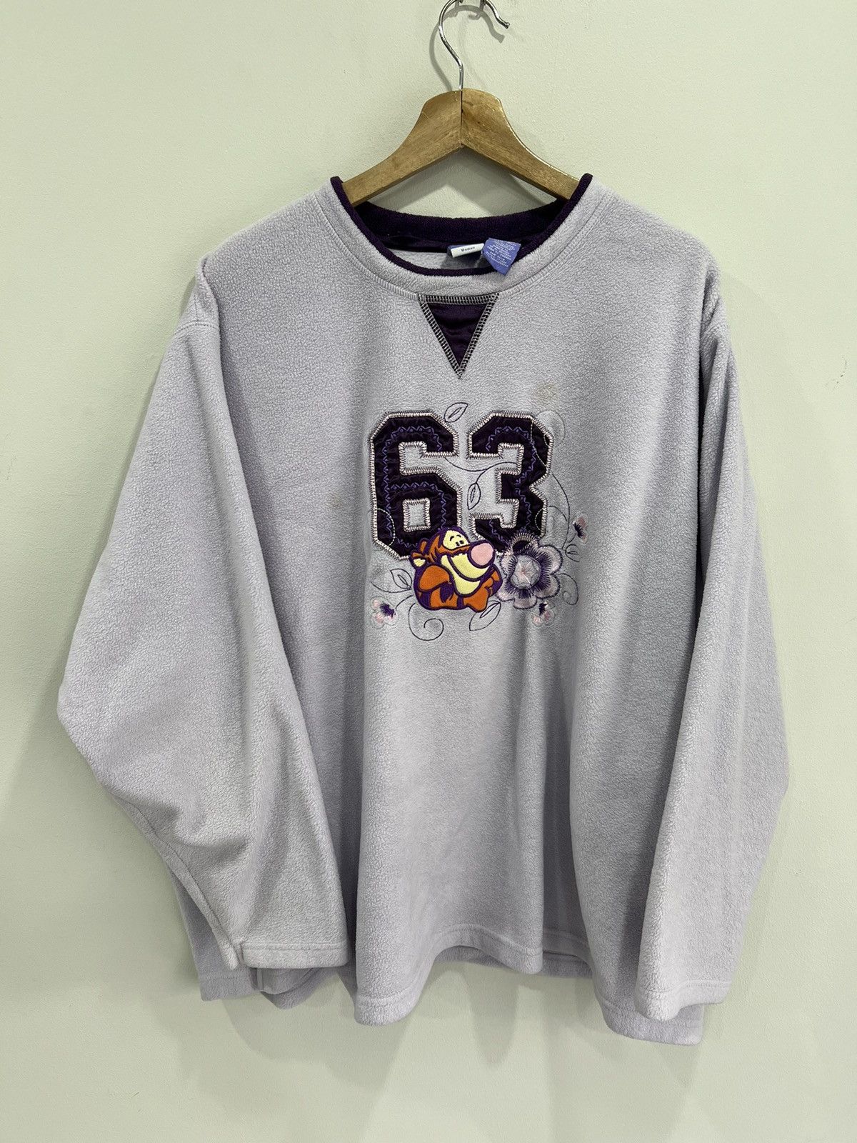 Disney Vintage Womens Disney Tigger Fleece sweater Size US XL / EU 56 / 4 - 1 Thumbnail