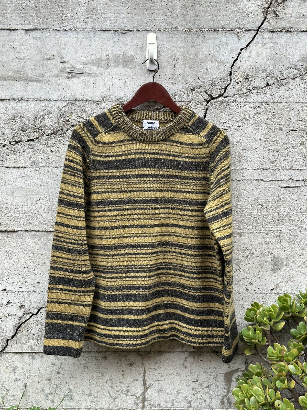 Acne Studios RARE GRAIL Acne Studios Pencil lined sweater Size US M / EU 48-50 / 2 - 2 Thumbnail