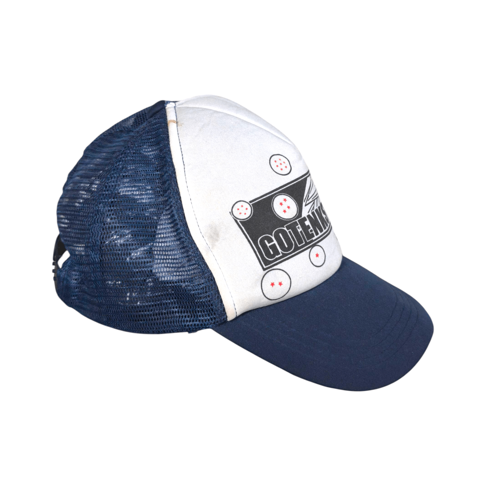 Anime Vintage Dragon Ball Z Gotenks Anime Trucker Hat 90s Size ONE SIZE - 6 Thumbnail