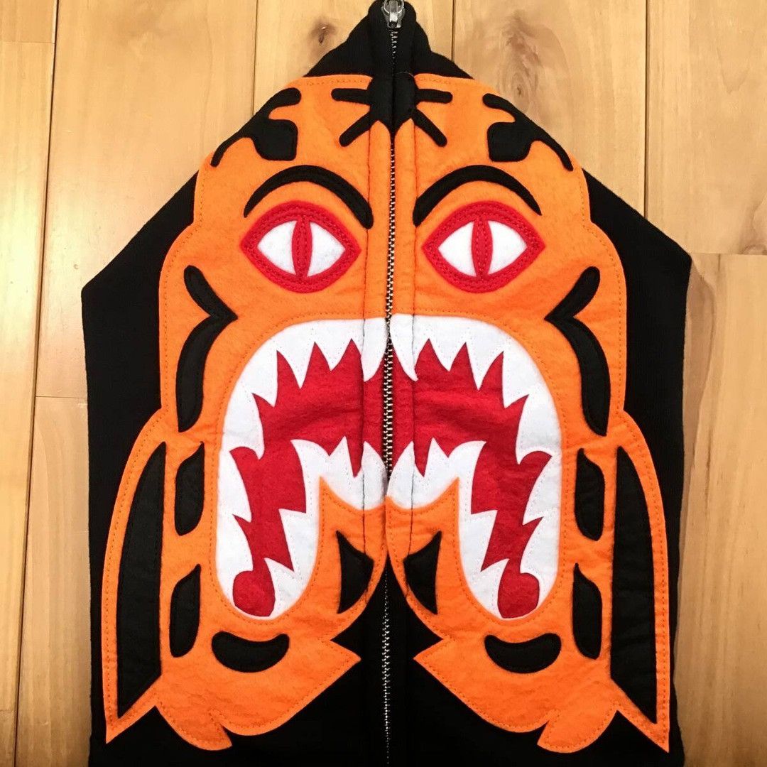Bape BAPE Tiger full zip hoodie a bathing ape Size US S / EU 44-46 / 1 - 3 Thumbnail