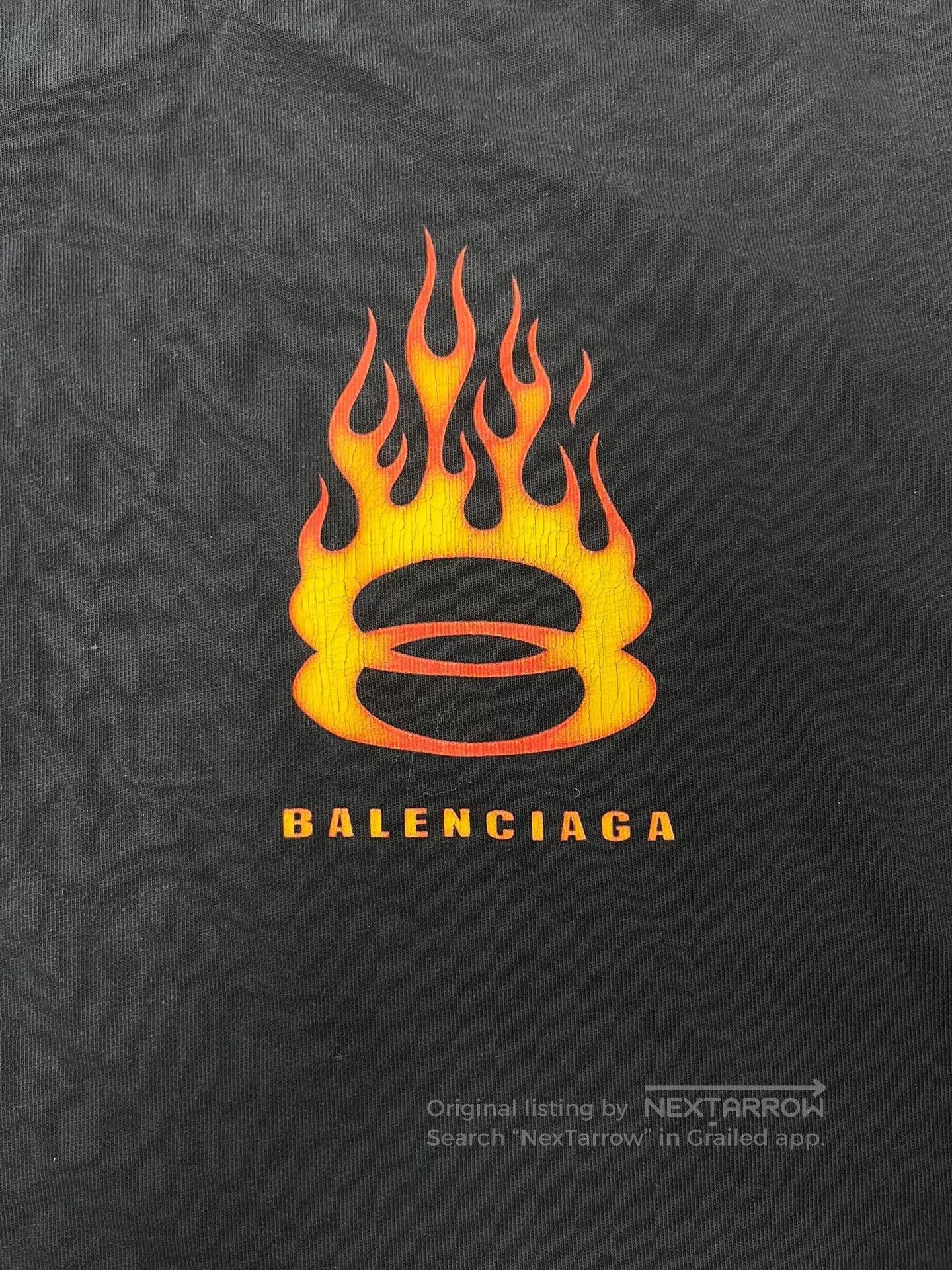 Balenciaga Balenciaga Double Ring Flame Short Sleeve. Size US M / EU 48-50 / 2 - 3 Thumbnail