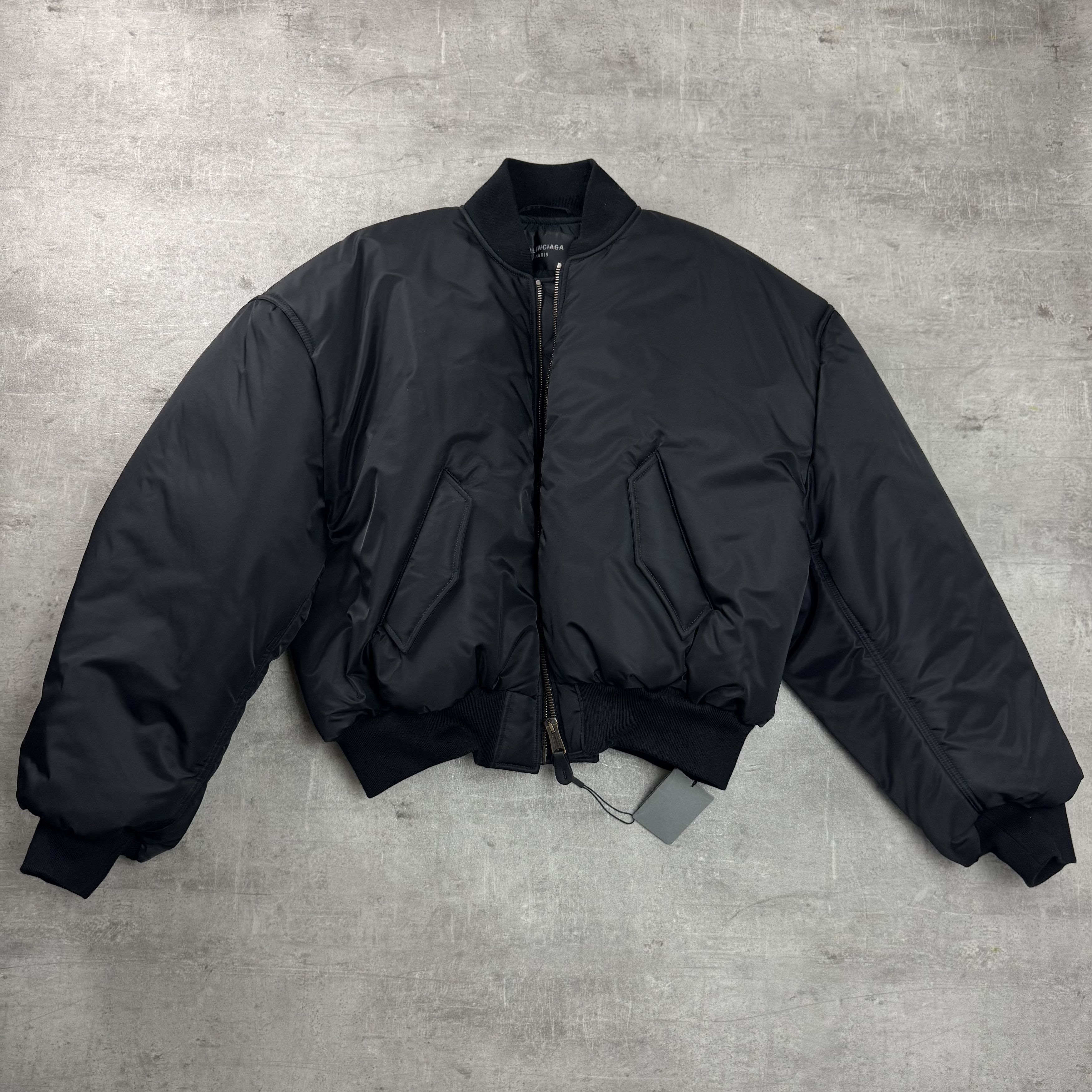 Balenciaga BALENCIAGA SS23 Runway Mud Show Padded Nylon Steroid Bomber Size US S / EU 44-46 / 1 - 7 Thumbnail