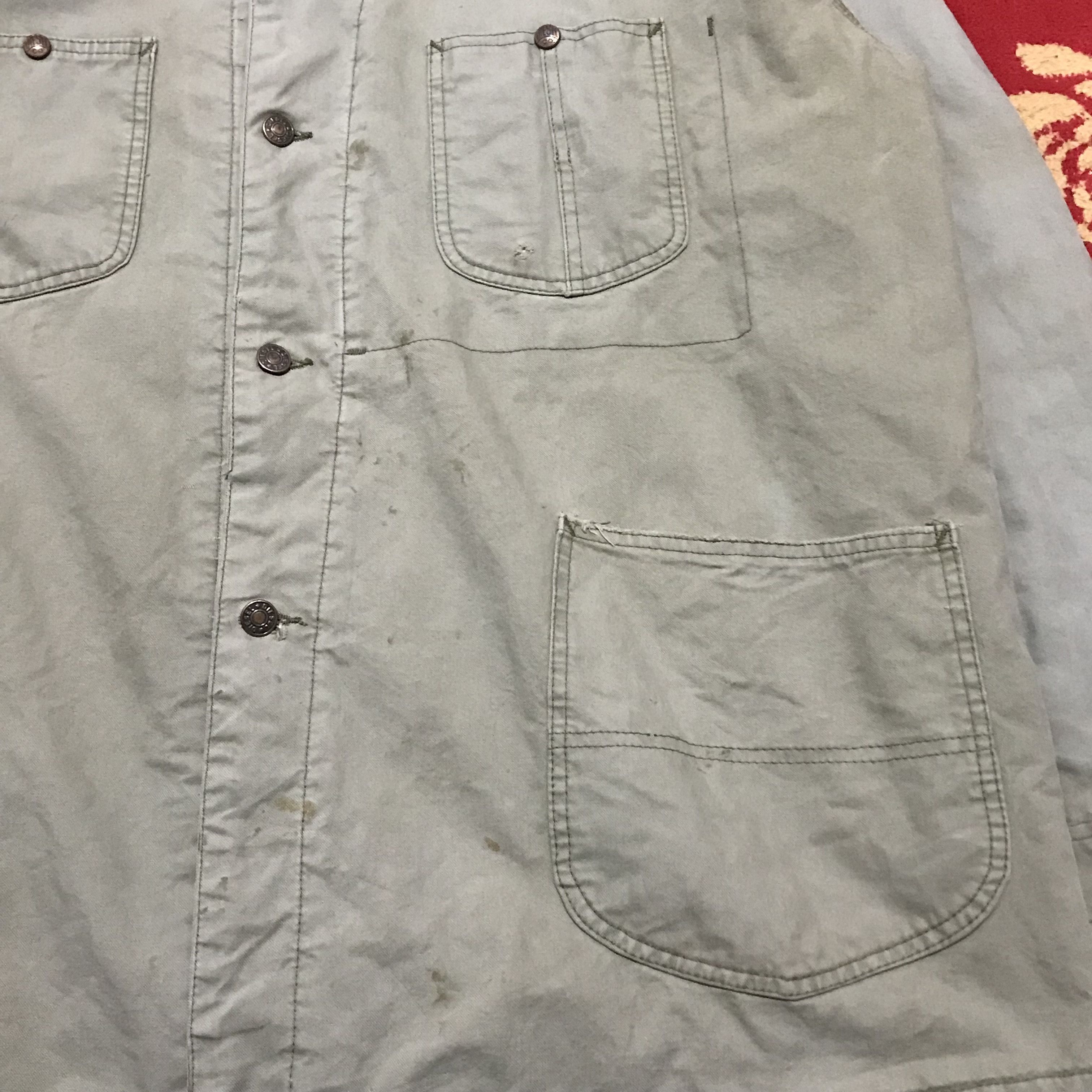 Diesel Vintage Blanket Lined Chore Coat Diesel Industry Size US XXL / EU 58 / 5 - 10 Thumbnail