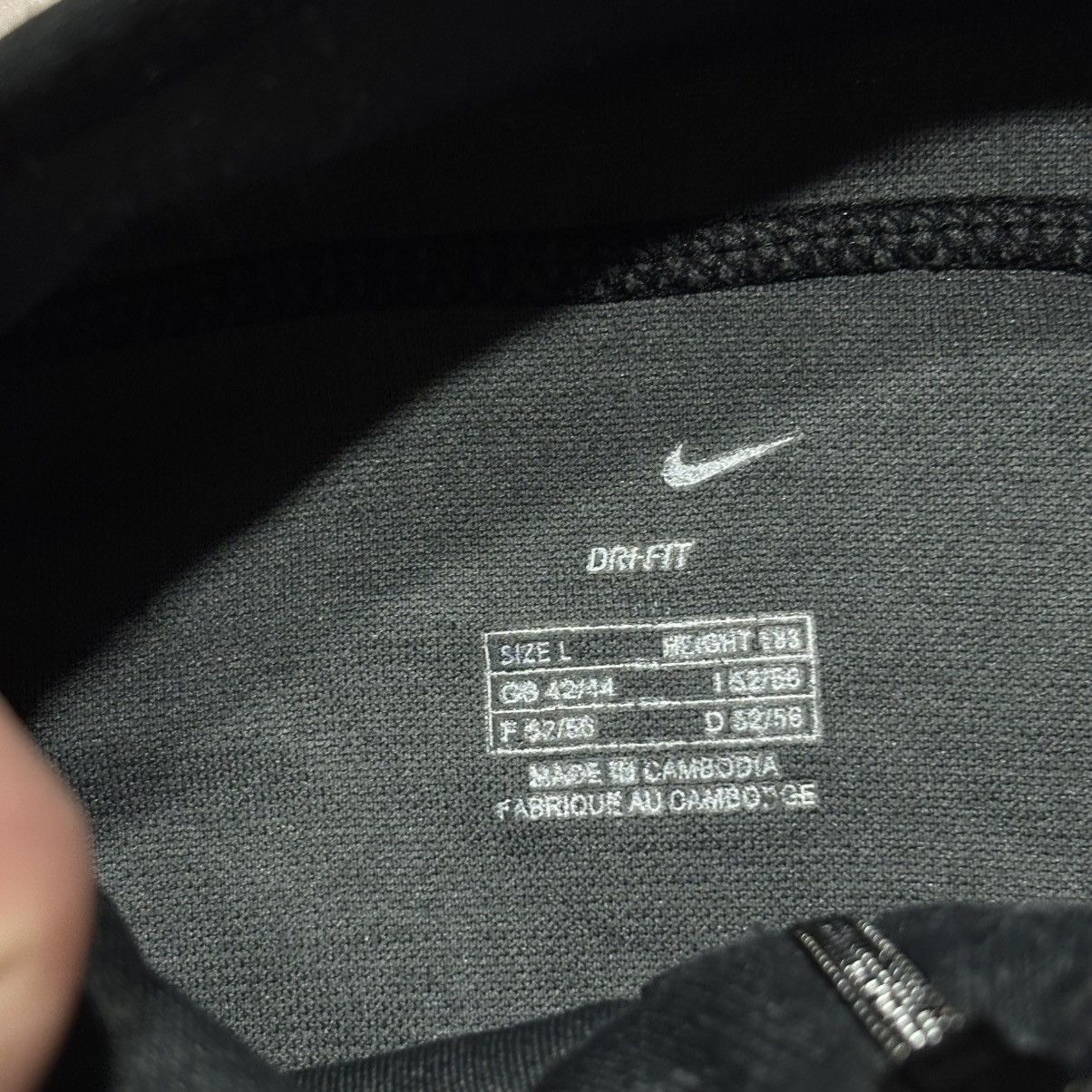 Nike 2000s Nike Sphere by Tony Spackman Quarter Zip Long Sleeve Size US L / EU 52-54 / 3 - 7 Thumbnail