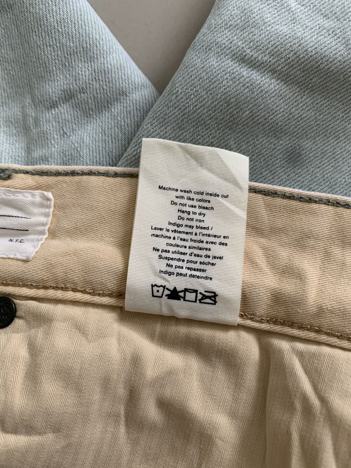 Rag & Bone Rag & Bone Newyork Slouch Tapered Dalton Light Blue Jeans Size US 28 / EU 44 - 10 Thumbnail