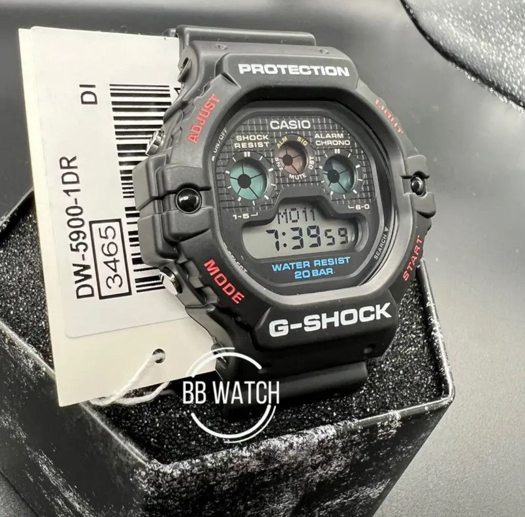 Casio Casio G Shock DW-5900-1DR Size ONE SIZE - 3 Thumbnail