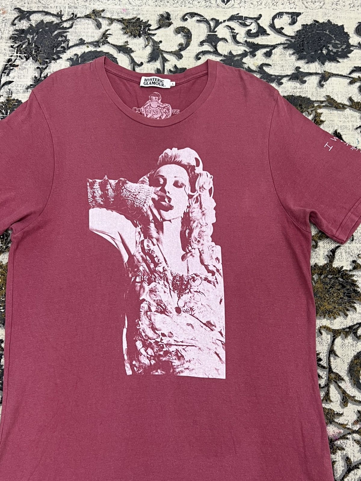 Hysteric Glamour HYSTERIC GLAMOUR COURTNEY LOVE JAPANESE BRAND SHIRT Size US L / EU 52-54 / 3 - 4 Thumbnail