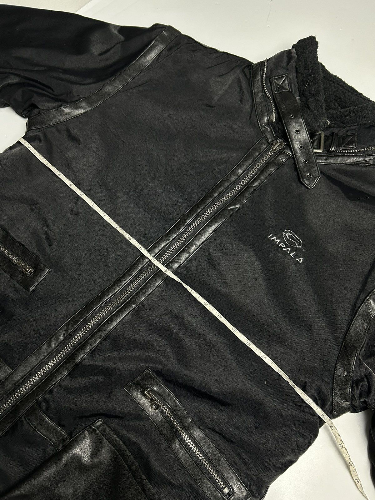 Japanese Brand IMPALA FLIGHT JACKET WITH FLEECE LINING Size US XL / EU 56 / 4 - 5 Thumbnail
