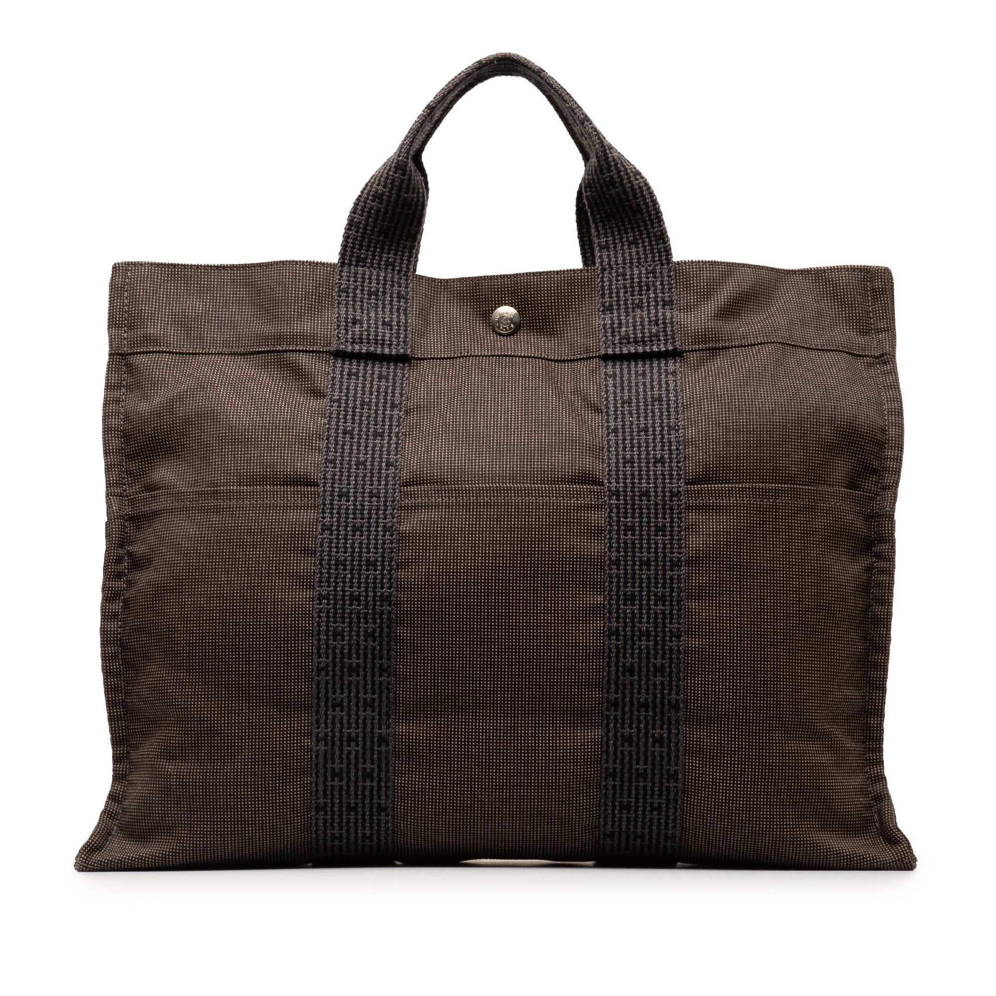 image of Hermes Herline Mm Tote Bag in Brown, Women's