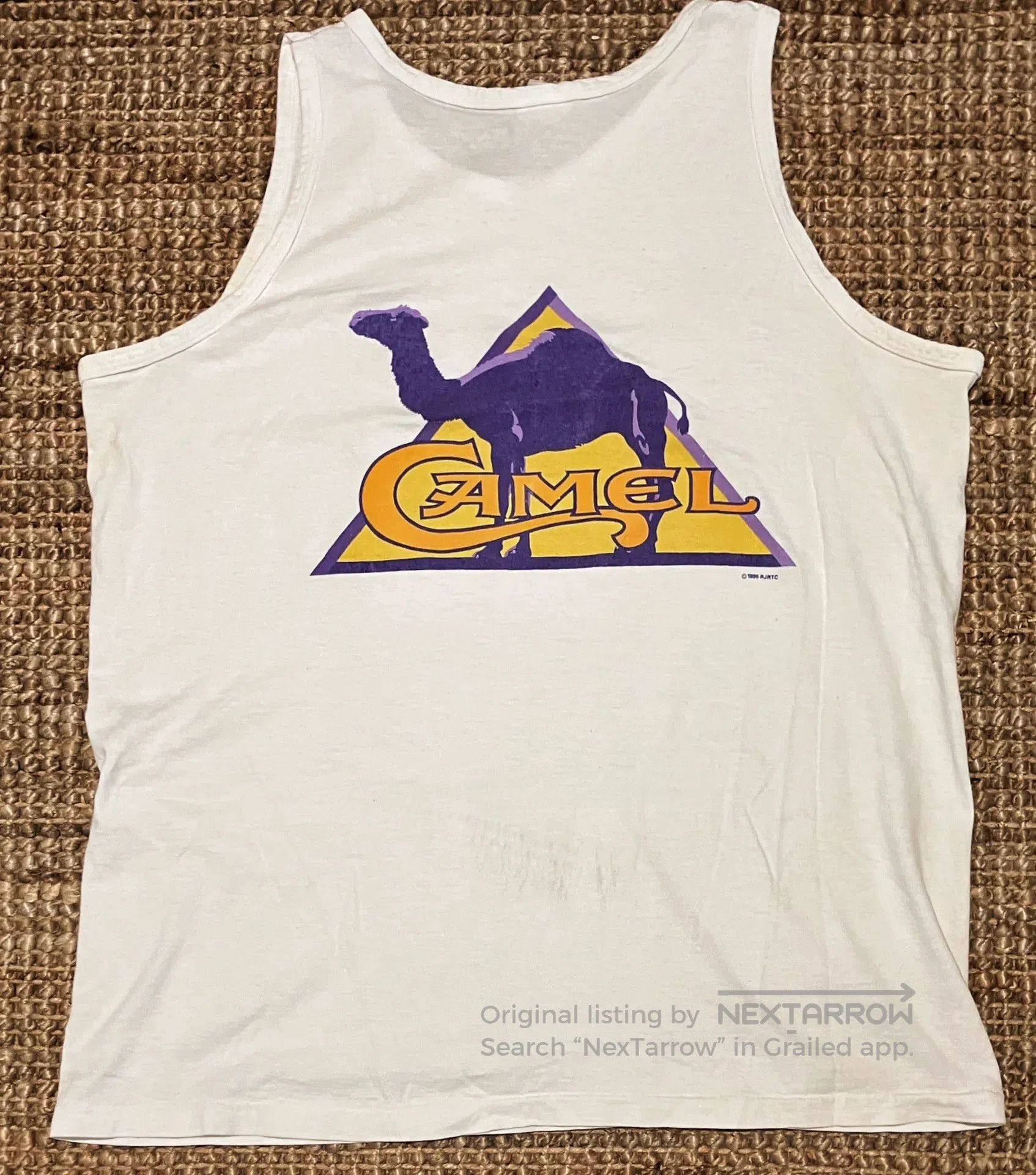 VINNY's Vintage 90s Camel Graphic Tank Top. Size US M / EU 48-50 / 2 - 3 Thumbnail
