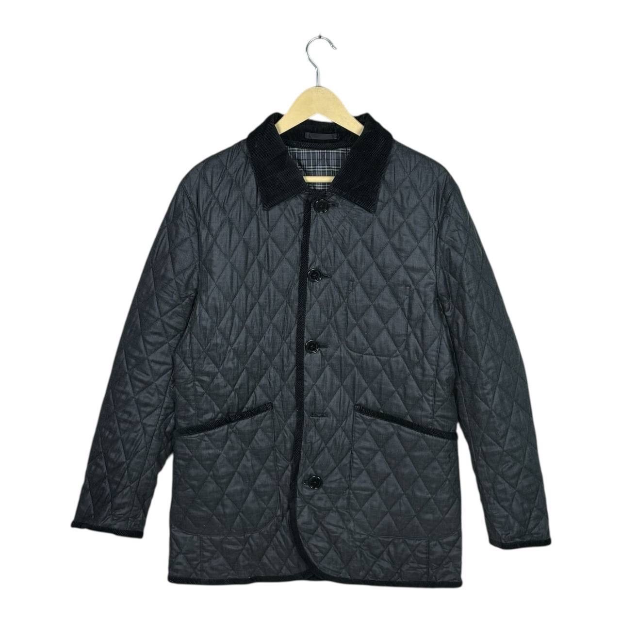 Burberry Burberry Black Label Quilted Jacket Nova Check L Corduroy Size US L / EU 52-54 / 3 - 1 Thumbnail