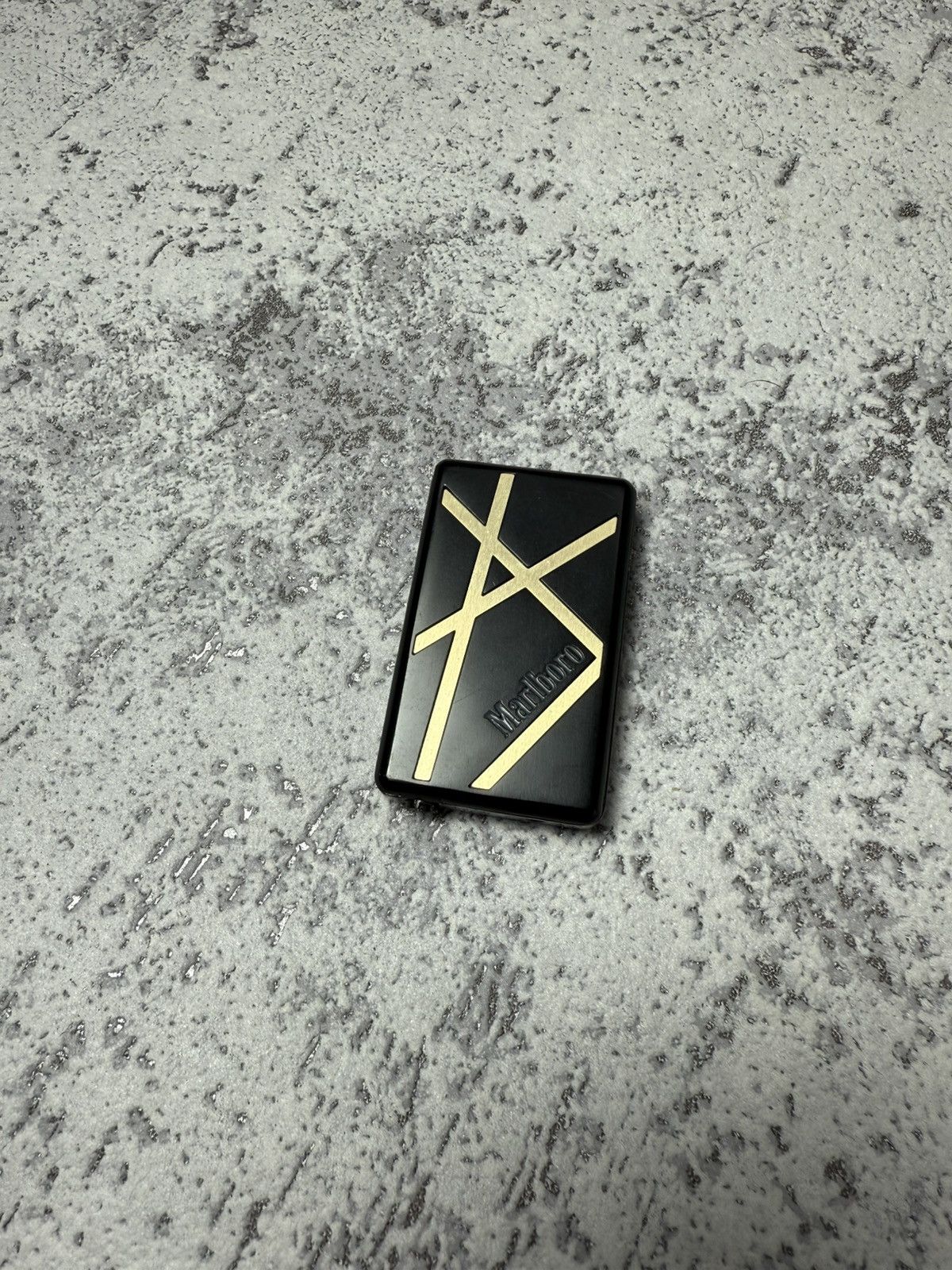 Marlboro Y2K ELEGANCE MARLBORO GEOMETRIC METAL PUNK ROCK LIGHTER Size ONE SIZE - 1 Thumbnail
