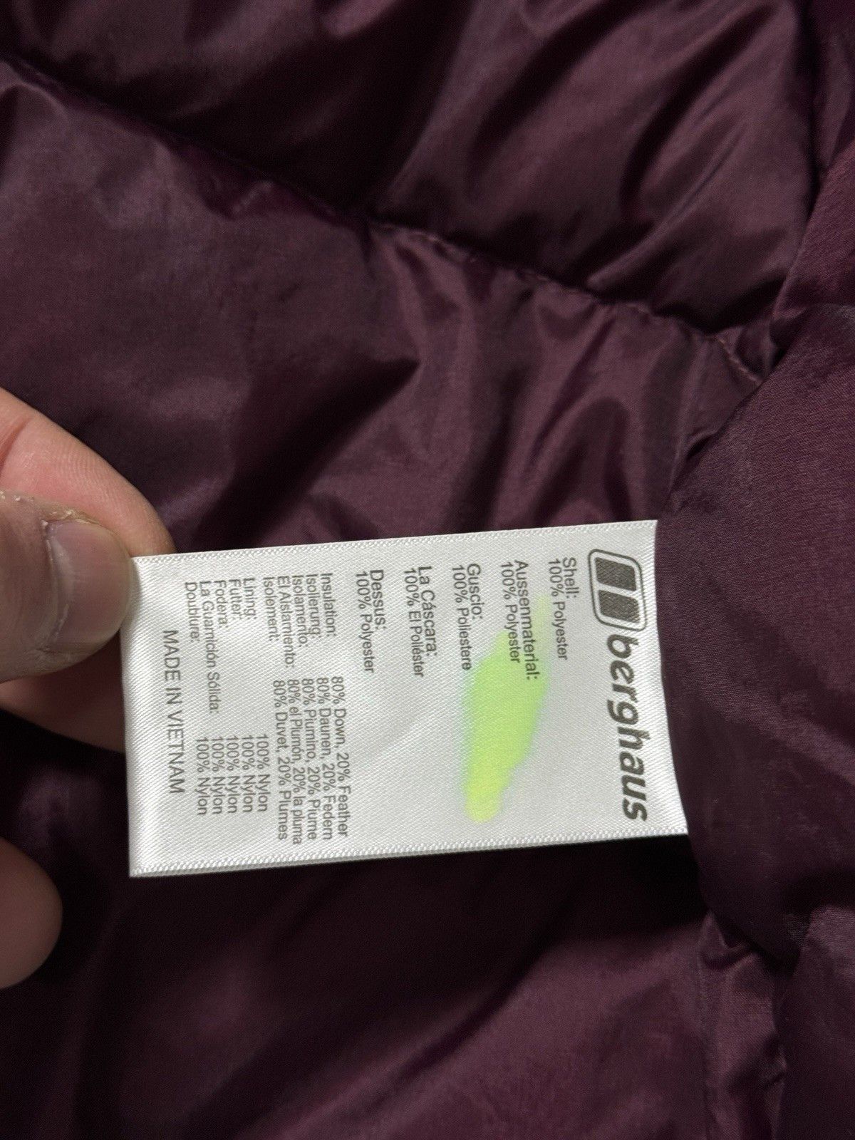 Berghaus Berghaus 600 Down Puffer Women’s Coat Jacket Size 14 Size L / US 10 / IT 46 - 10 Thumbnail