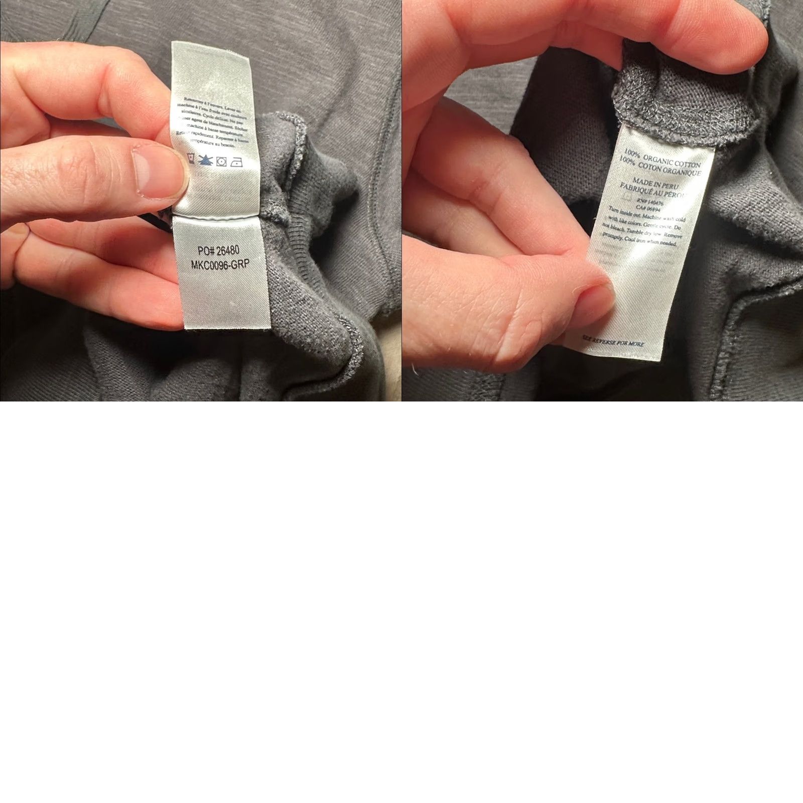 Faherty Faherty Hoodie - Gray - Midweight Slub Organic Cotton - Men Medium - Pullover Size US M / EU 48-50 / 2 - 8 Thumbnail