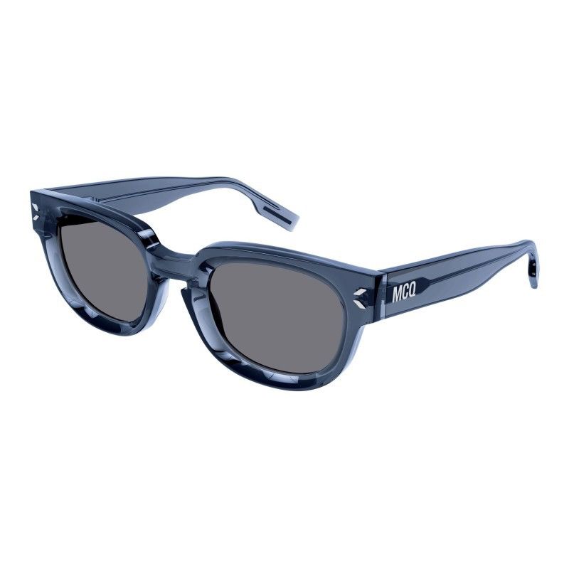 Alexander McQueen !DS! SS23 Alexander Mcqueen MQ0346S Tiny Blue Sunglasses Size ONE SIZE - 4 Thumbnail