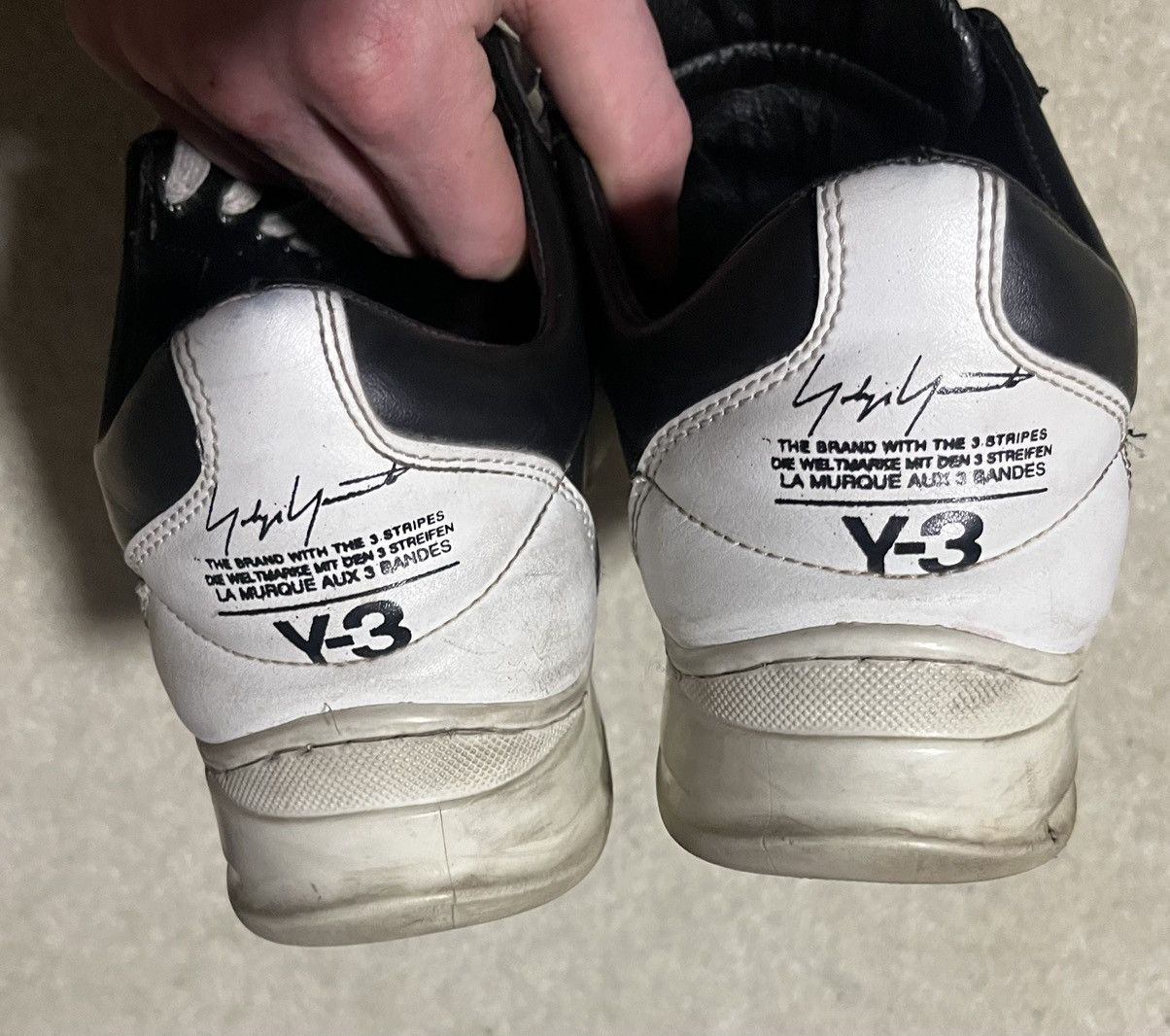 Yohji Yamamoto Yohji Yamamoto Y-3 Size 43 Tokyo Sneakers USED Men's Shoes Size US 10 / EU 43 - 8 Thumbnail