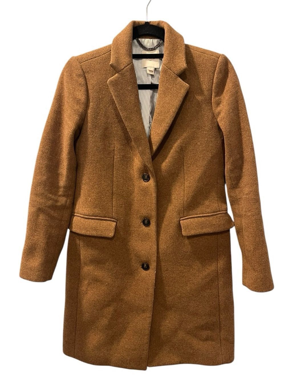 J.Crew J. Crew Wool Size 0 Women's Single Breasted Top Coat Jacket Size S / US 4 / IT 40 - 1 Thumbnail