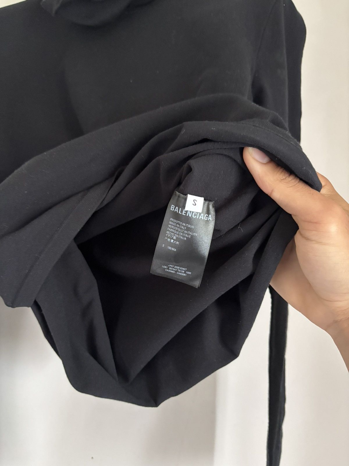 Balenciaga Balenciaga 2020 Covid Ninja Long sleeve Size US S / EU 44-46 / 1 - 7 Thumbnail
