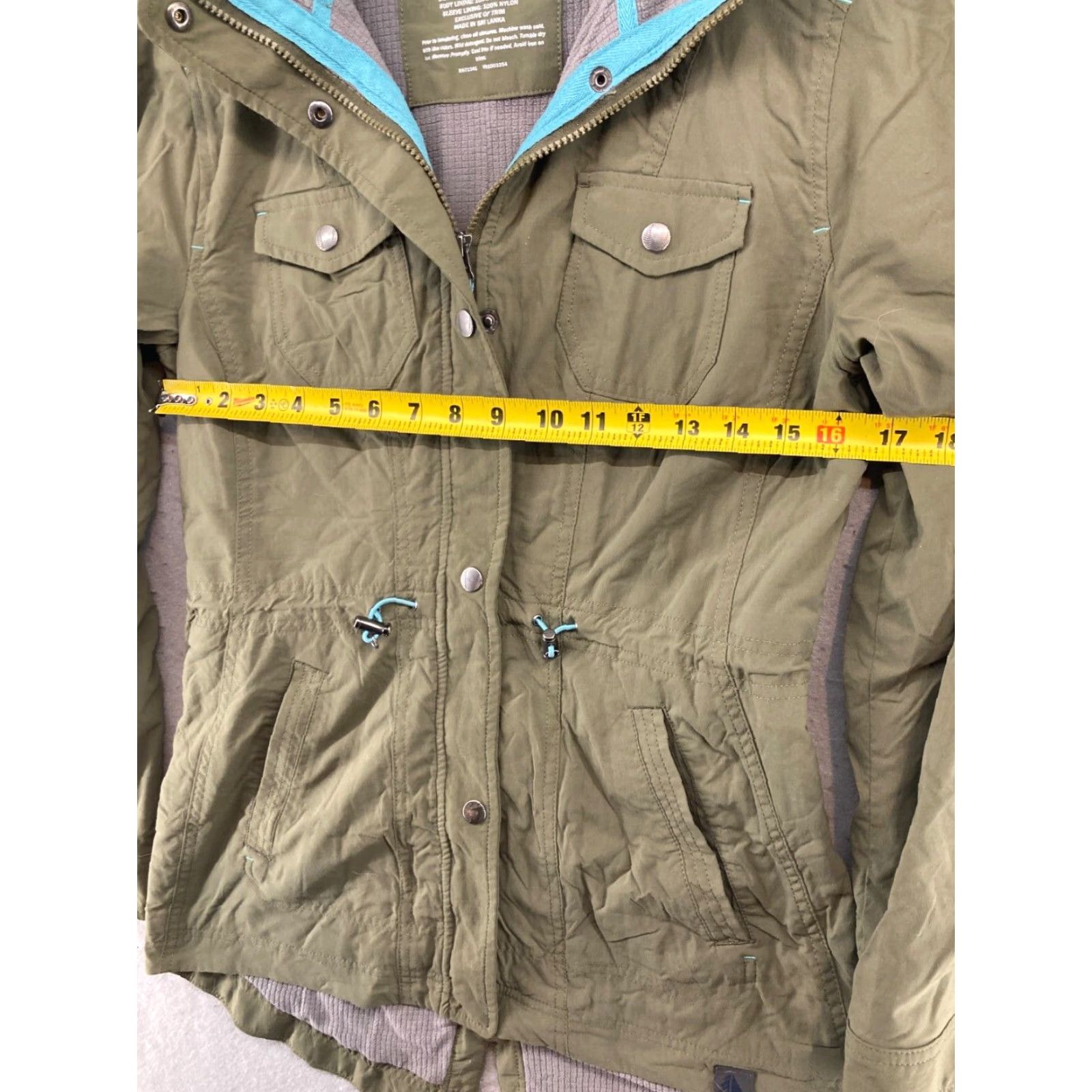 Vintage VINTAGE LL Bean Womens Jacket XS Green Thermal Lined Outdoor Hiking Jacket Reg XS Green LL Bean Womens Jacket Green Thermal Lined Outdoor Hiking Size XS / US 0-2 / IT 36-38 - 2 Thumbnail