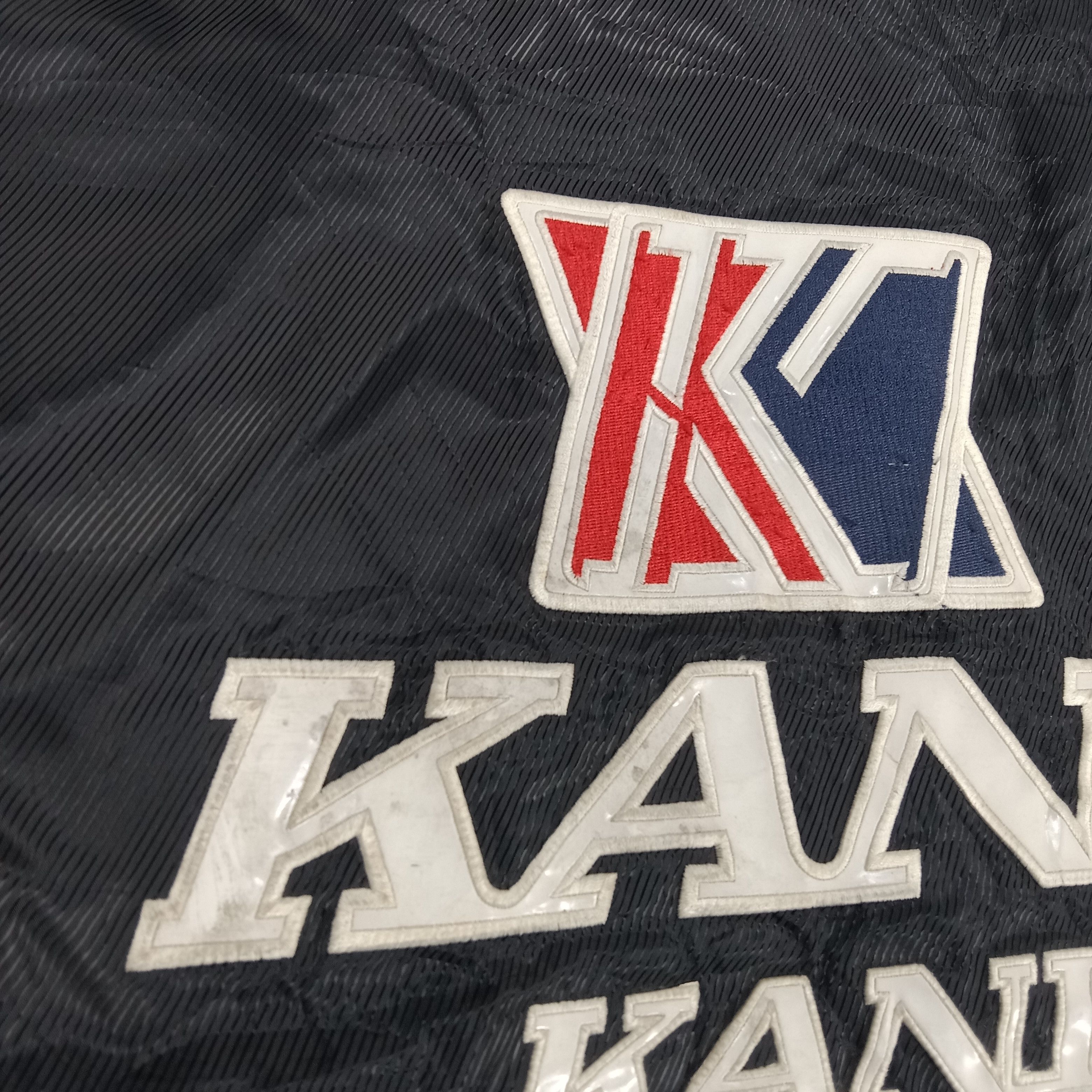 Karl Kani × Vintage Karl Kani Sports Embroidery Style Long Jacket Size US XL / EU 56 / 4 - 3 Thumbnail