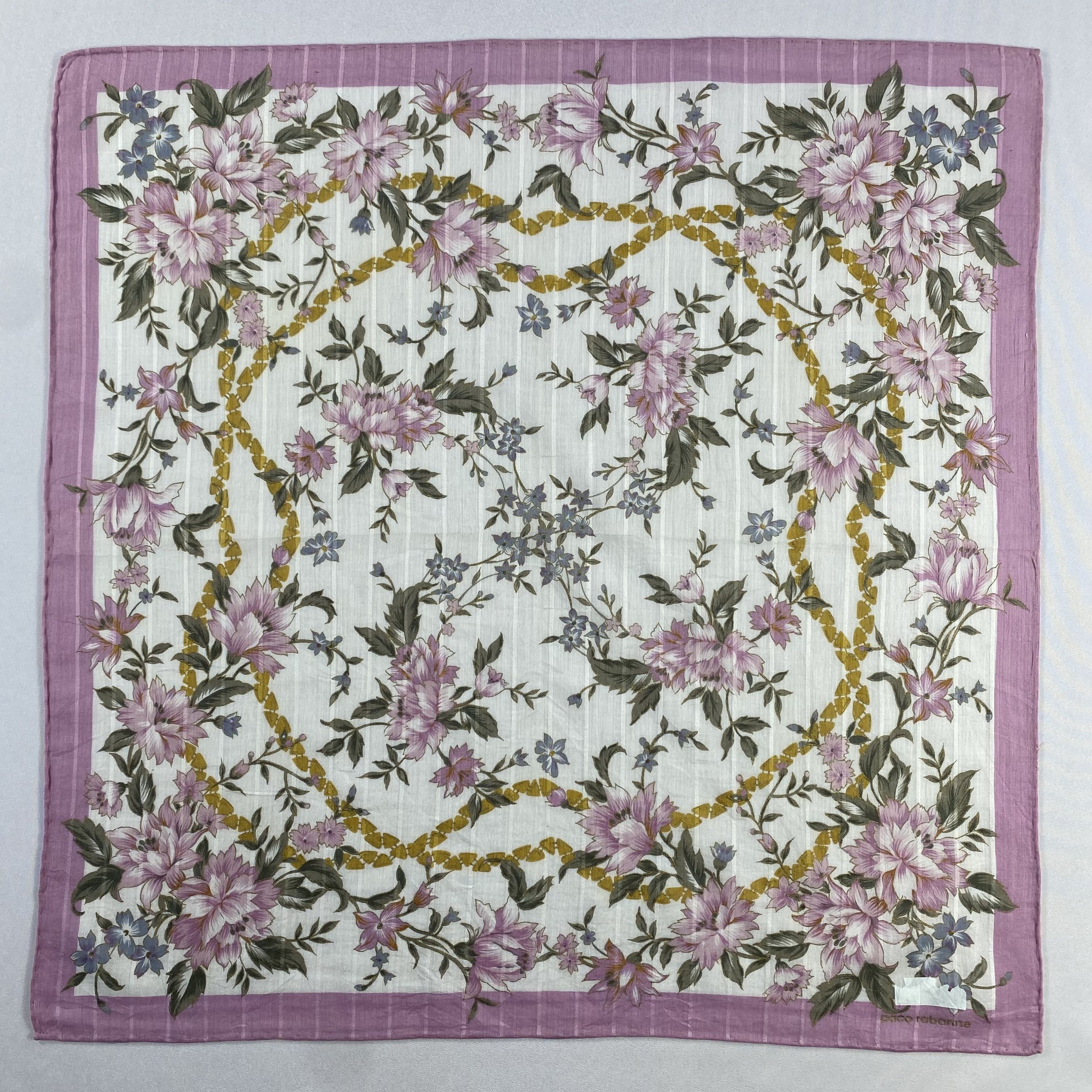 Vintage Paco Rabanne Handkerchief / Neckerchief / Bandana-P1173 Size ONE SIZE - 1 Thumbnail