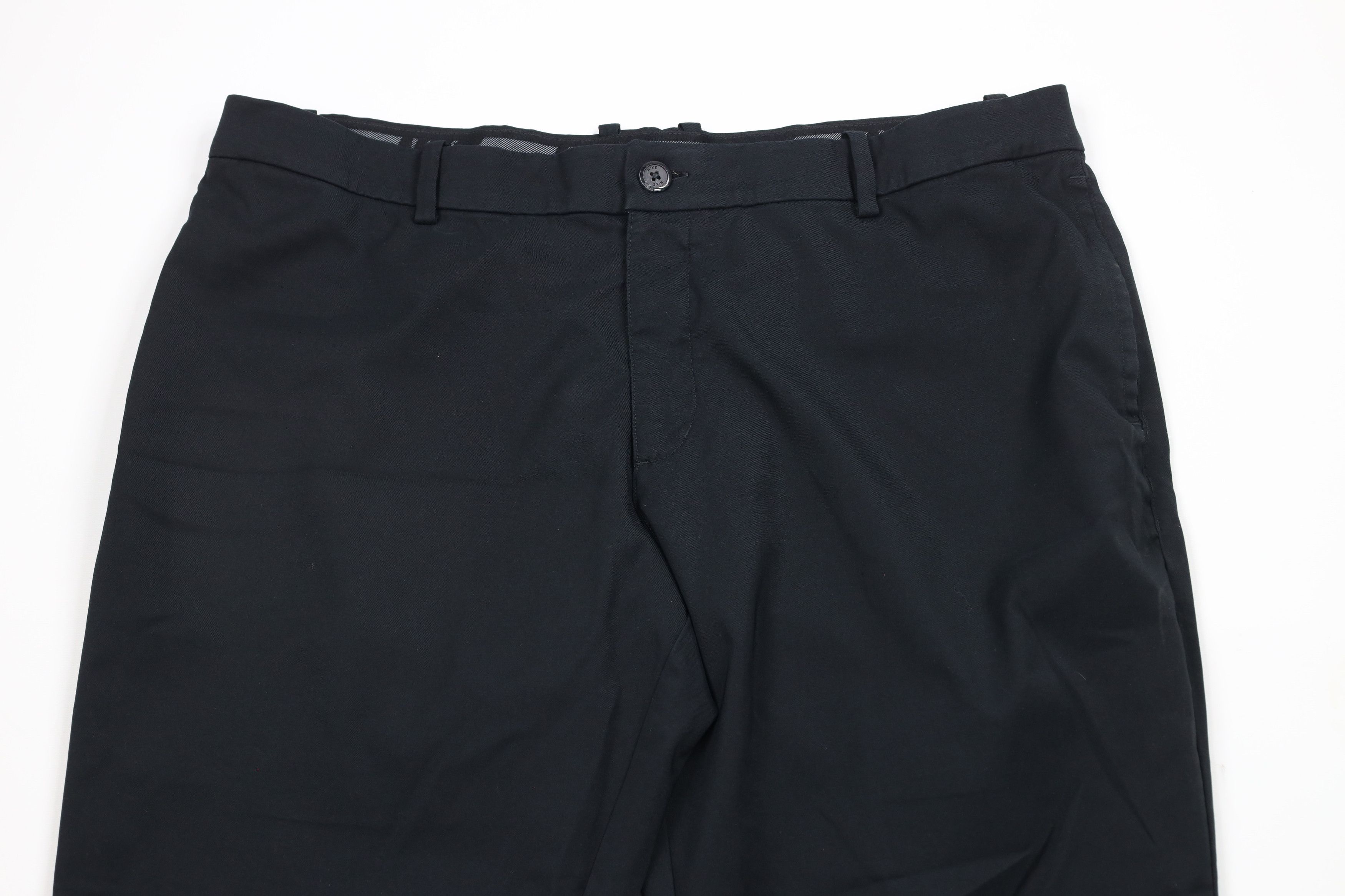 Nike × Vintage Nike Golf Wide Leg Stretch Tech Golfing Chino Pants Black Size US 42 / EU 58 - 2 Thumbnail