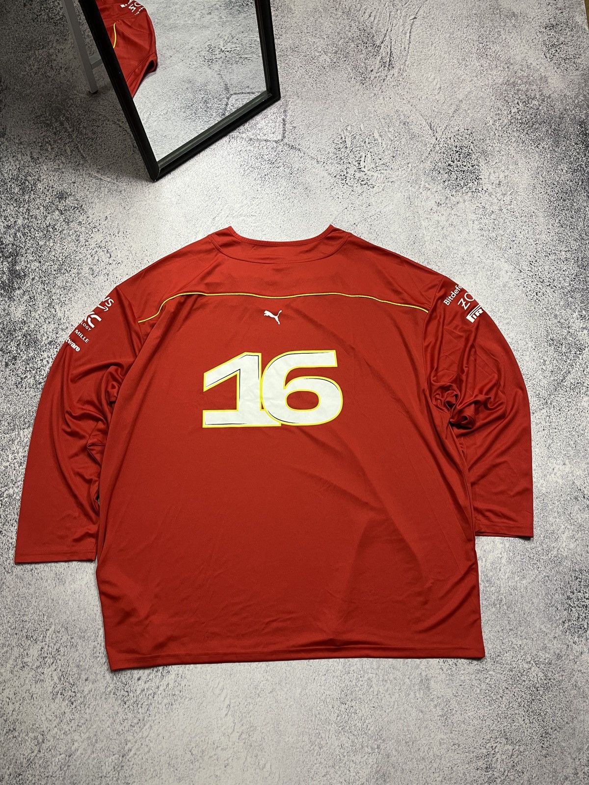 Puma Puma Scuderia Ferrari Charles Leclerc Hockey Jersey F1 2024 Size US XXL / EU 58 / 5 - 10 Thumbnail