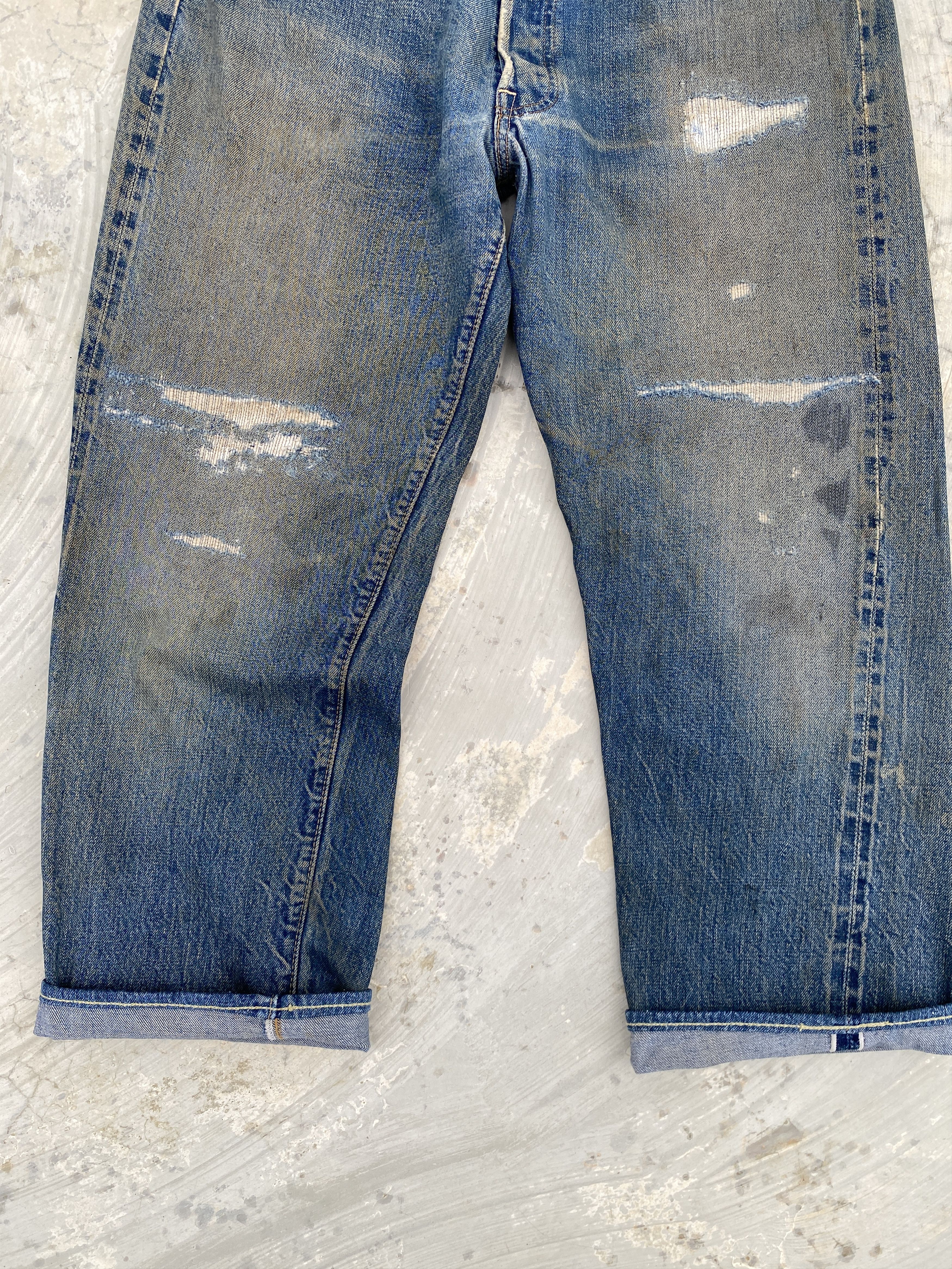 Levi's Vintage 60/70s Levis 501 Big E Redline #6 Selvedge Jeans Size US 33 - 4 Thumbnail