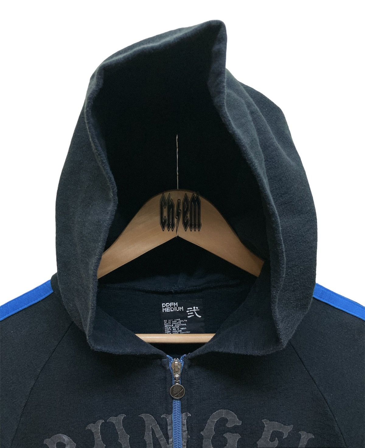 PPFM PPFM “Grunge Is Not Dead” Zipper Hoodie Size US M / EU 48-50 / 2 - 11 Thumbnail