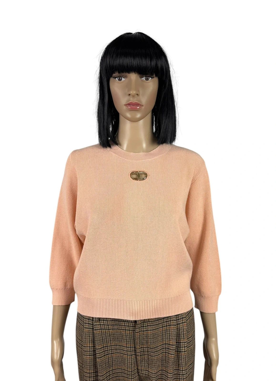 Elisabetta Franchi Elisabetta Franchi Viscose Jumper 3/4 Sleeve size 40 Size S / US 4 / IT 40 - 1 Thumbnail