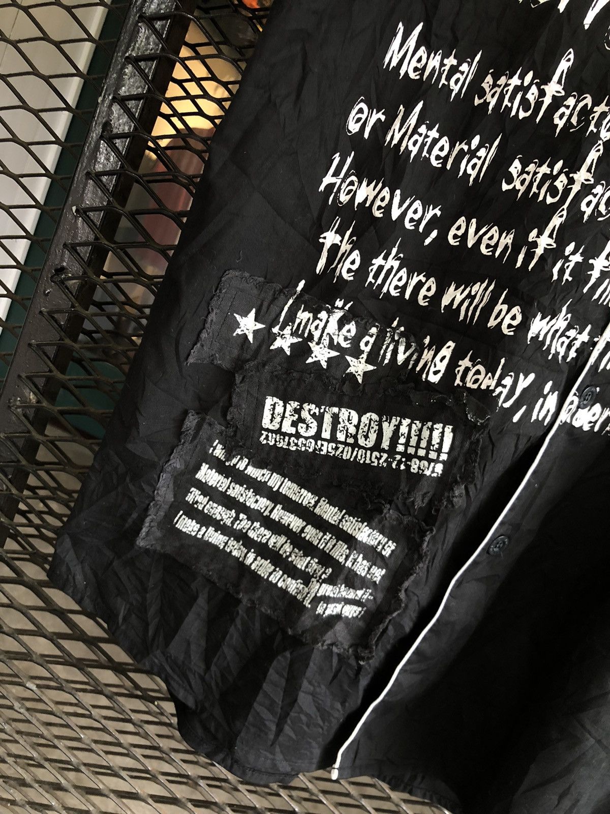 Japanese Brand JAPANESE MAD PUNK SEDITIONARIES PUNK STYLE Size US L / EU 52-54 / 3 - 8 Thumbnail