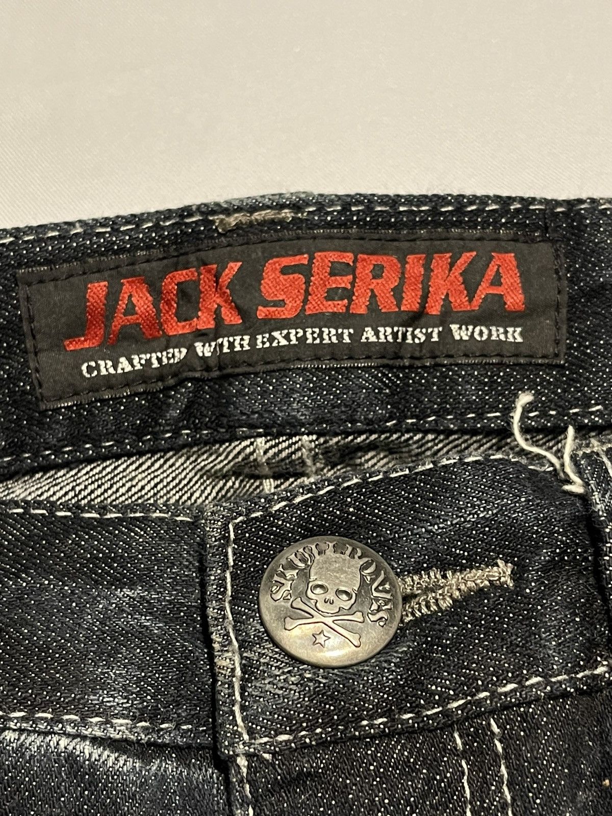 Japanese Brand × Vintage Vintage Denim Jack Serika Japanese Brand Distressed Jeans Size US 30 / EU 46 - 11 Thumbnail