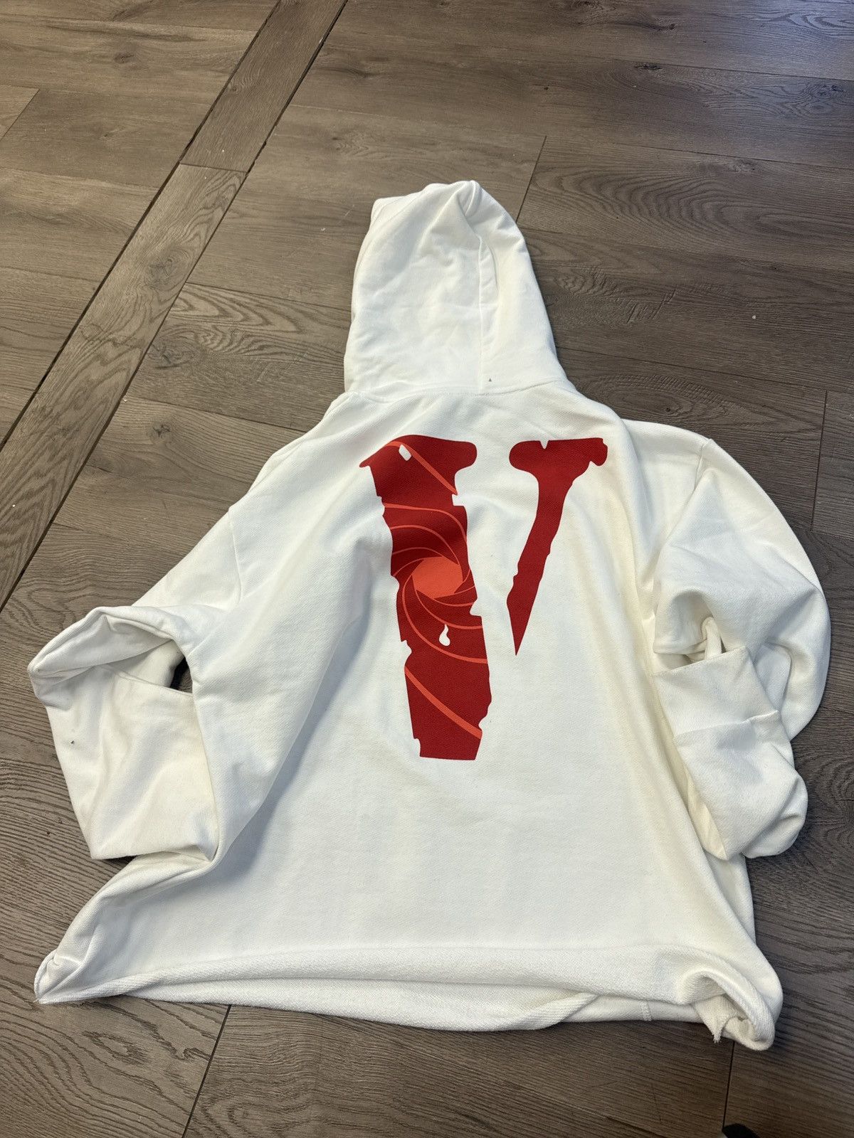Vlone Vlone vice city hooded sweatshirt white extra large Size US XL / EU 56 / 4 - 2 Thumbnail