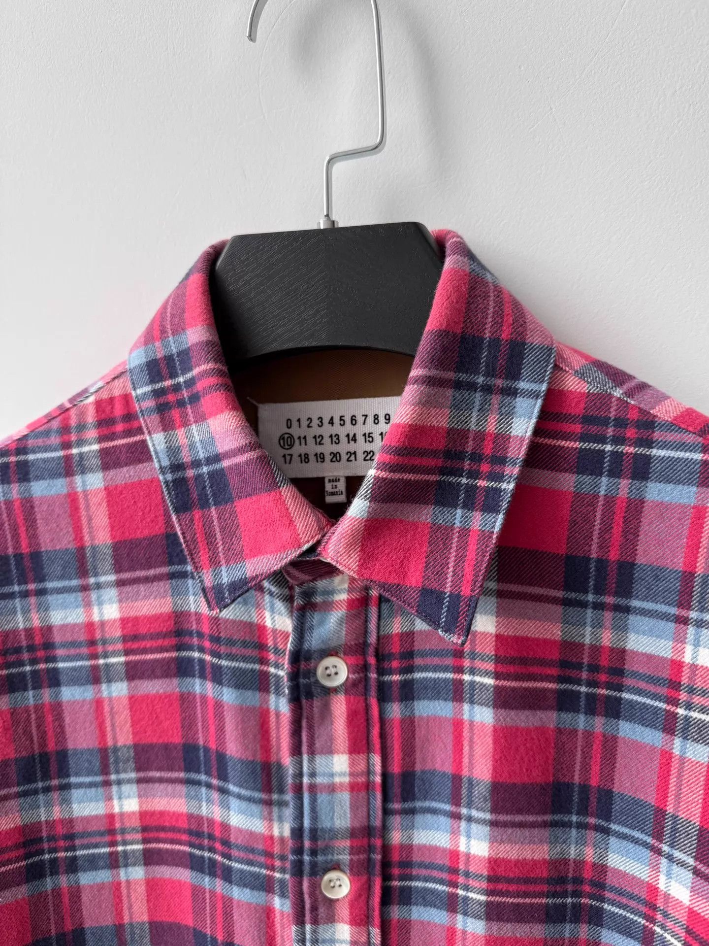 Maison Margiela Maison Margiela S/S16 Men's Checkered Shirt 44 Size US S / EU 44-46 / 1 - 4 Thumbnail