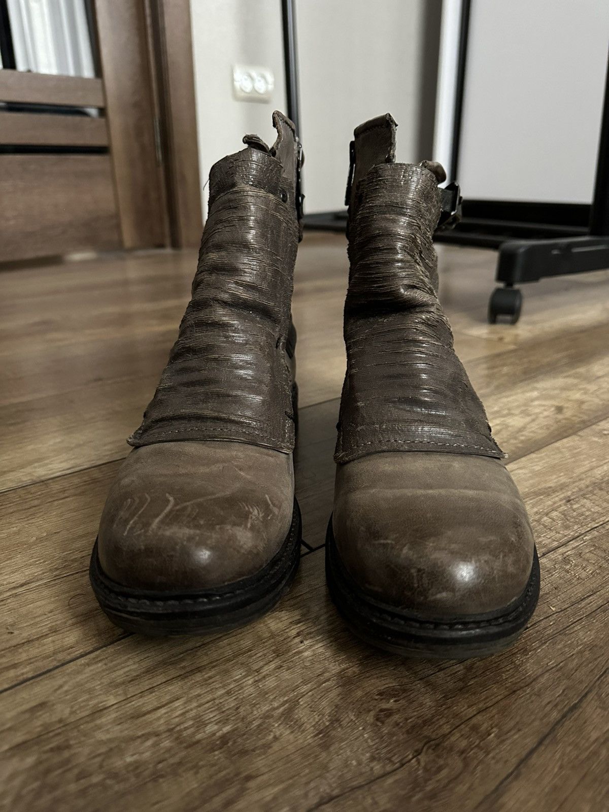 A.S.98 AS 98 Airstep Leather Boots High Top Avant Garde Size US 7 / EU 40 - 13 Thumbnail