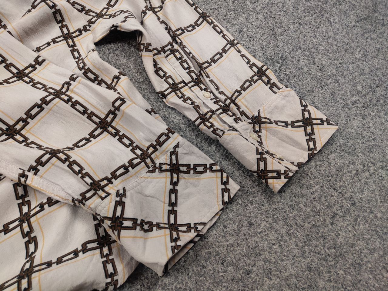Hope Hope design Unisex Mash Button Shirt Oversized Logo chain Size US M / EU 48-50 / 2 - 9 Thumbnail