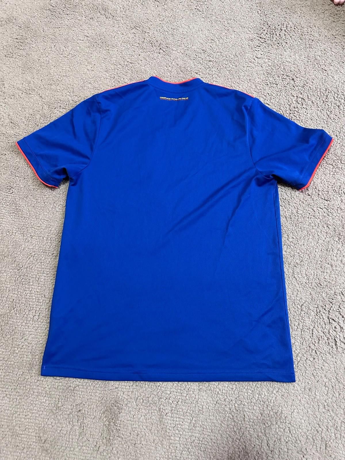 Adidas COLOMBIA 2018 2019 AWAY SHIRT FOOTBALL SOCCER JERSEY ADIDAS Size US L / EU 52-54 / 3 - 7 Thumbnail