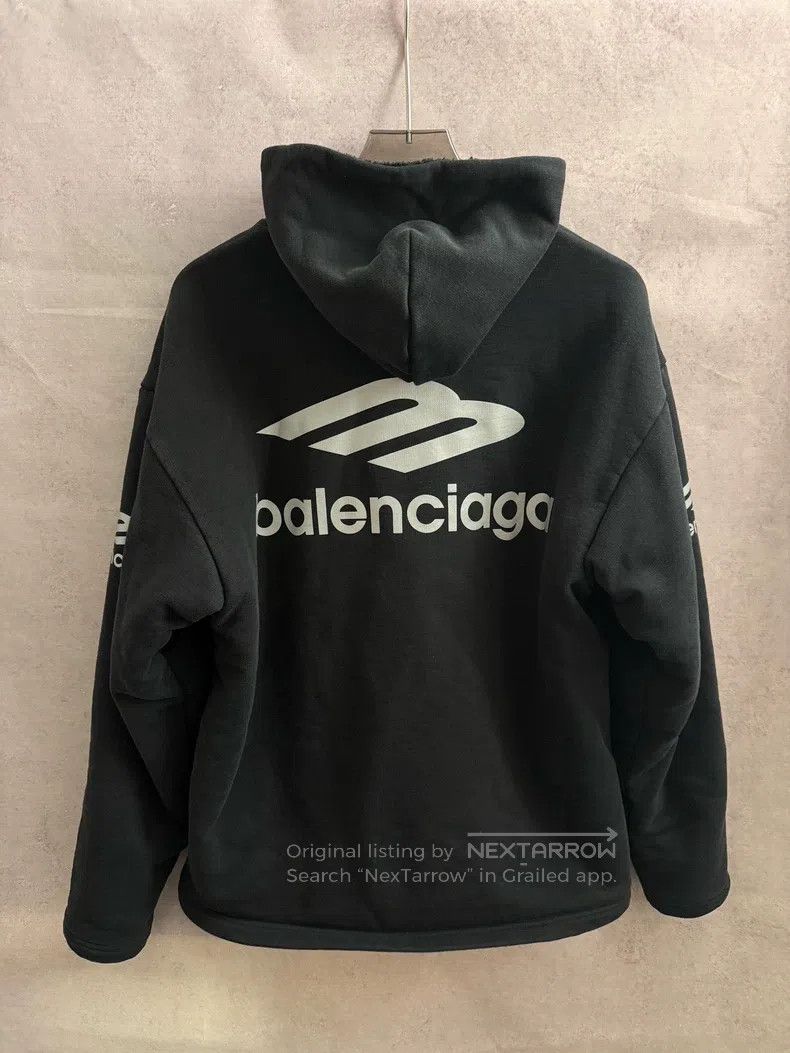 Balenciaga Balenciaga Hooded Long Sleeve Pullover Hoodie Size US S / EU 44-46 / 1 - 4 Thumbnail