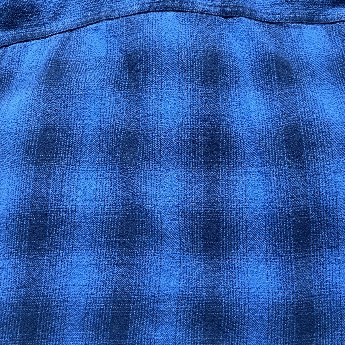 Sonoma Sonoma Goods For Life Blue Plaid Flannel Shirt Size US M / EU 48-50 / 2 - 3 Thumbnail