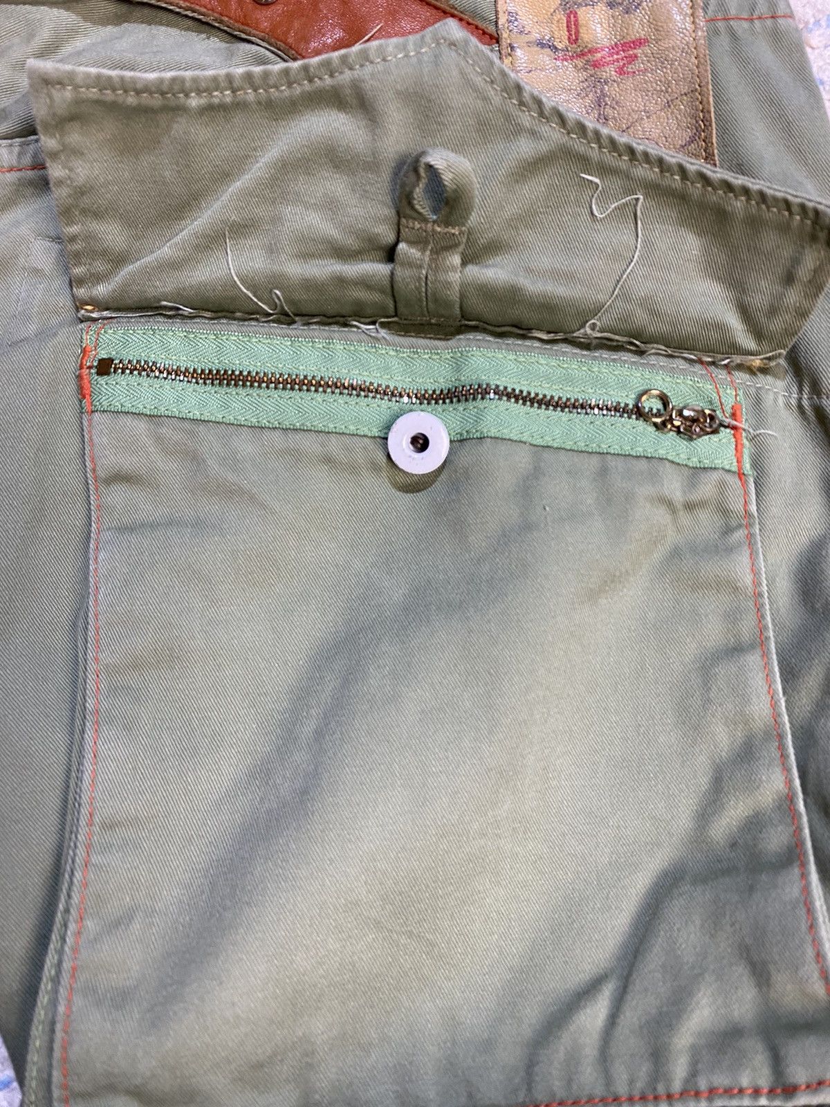 Evisu × Vintage Evisu Lot 9055 London Brother Nippon Fatigue Pants W36 Size US 36 / EU 52 - 18 Thumbnail
