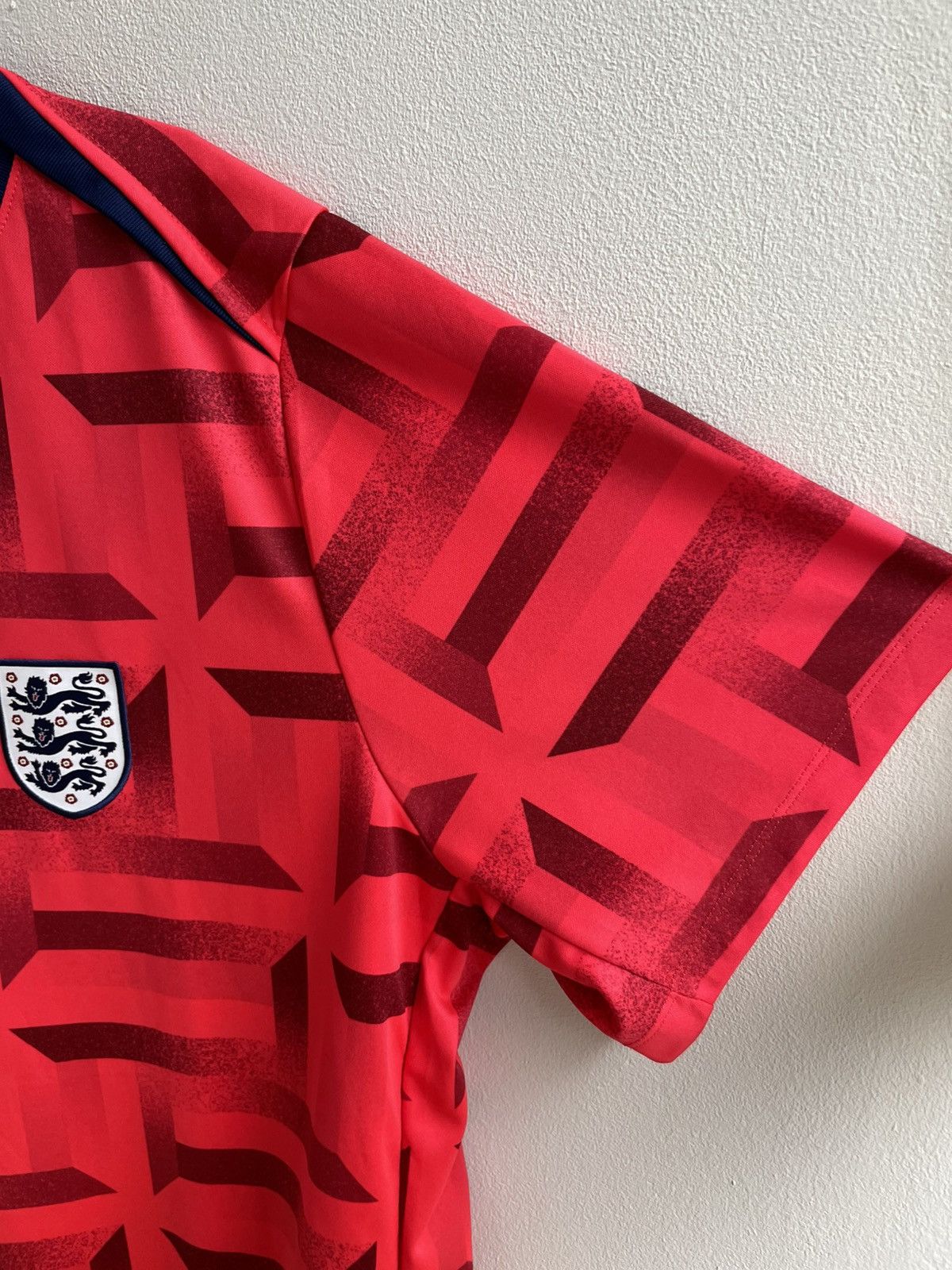Vintage England 2023 2024 National Team Fotball Soccer Jersey Shirt Size US XXL / EU 58 / 5 - 8 Thumbnail