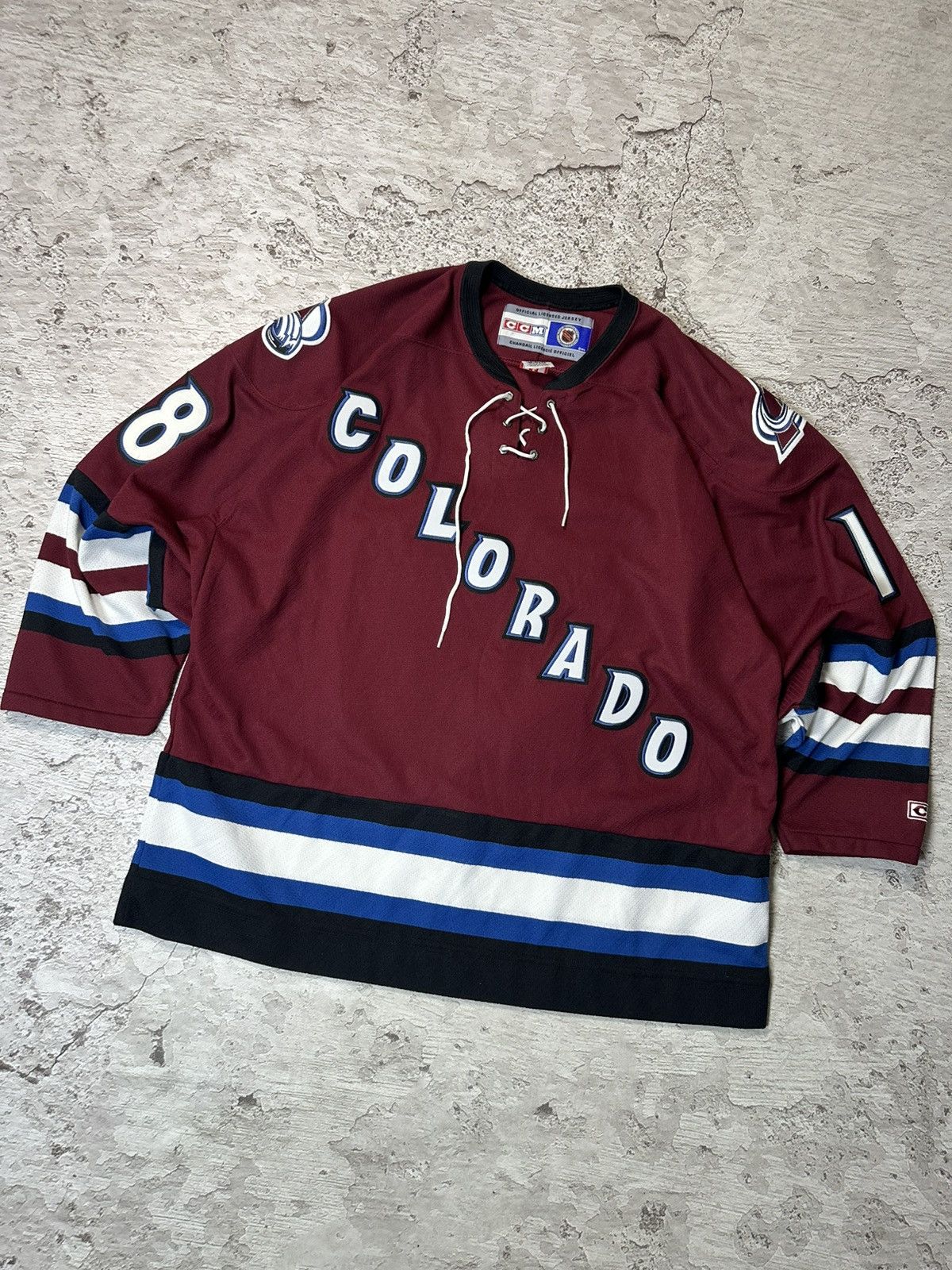 Ccm Colorado tanguay 18 jersey ccm Size US L / EU 52-54 / 3 - 1 Thumbnail