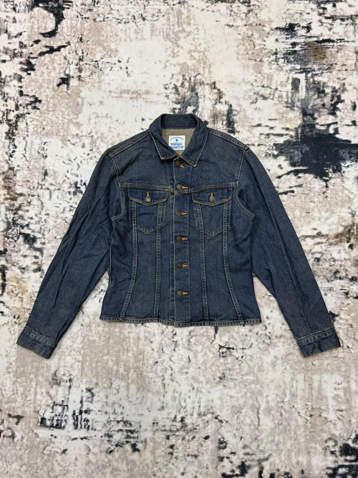 Vintage × Wrangler Vintage 90s Wrangler Blue Bell Denim Jacket Size S / US 4 / IT 40 - 3 Thumbnail