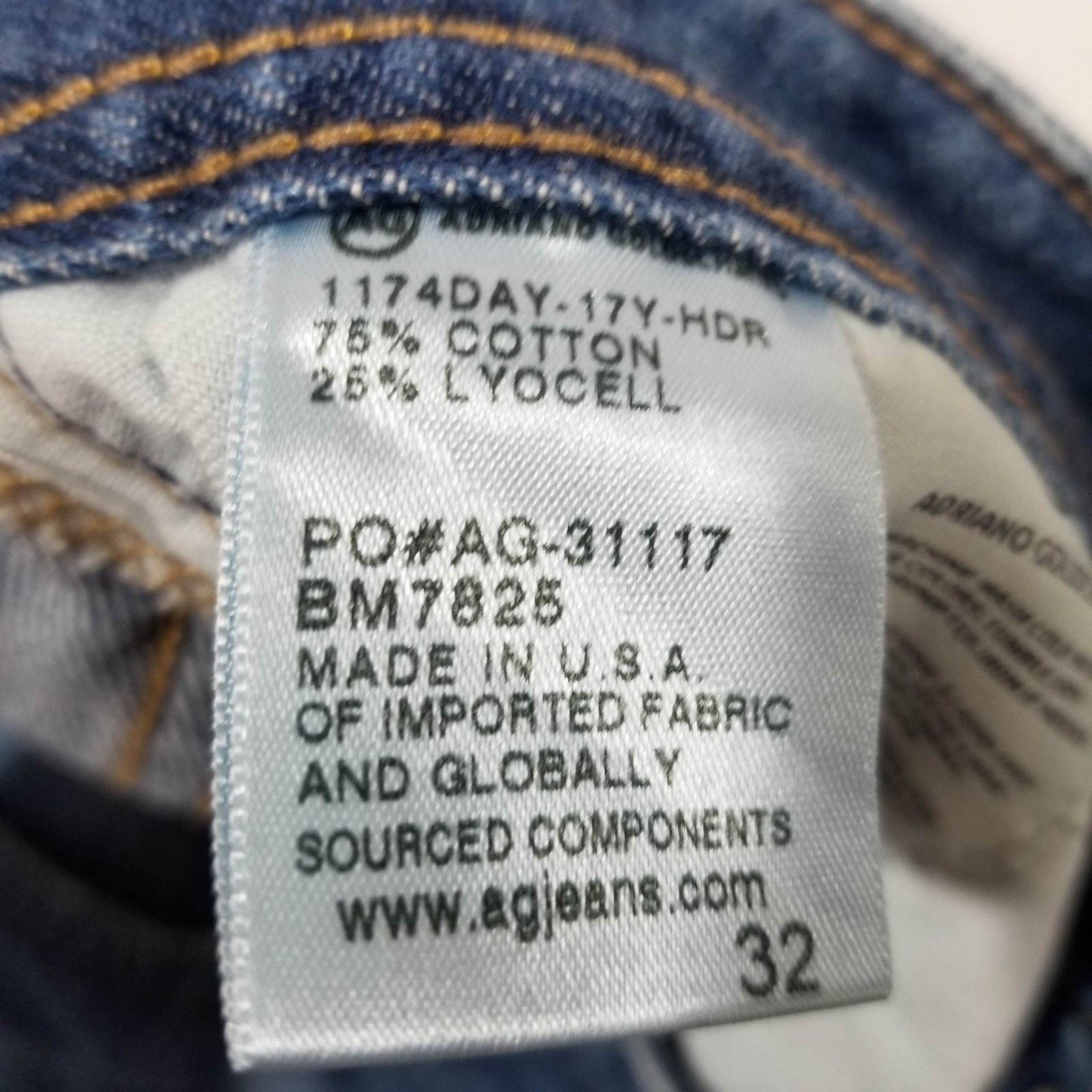 AG Adriano Goldschmied AG Adriano Goldschmied Jeans 32X31 The Graduate Tailored Size US 32 / EU 48 - 5 Thumbnail
