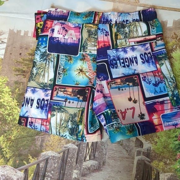 The Unbranded Brand Surf society swimwear trunks size small Size US 29 - 3 Thumbnail