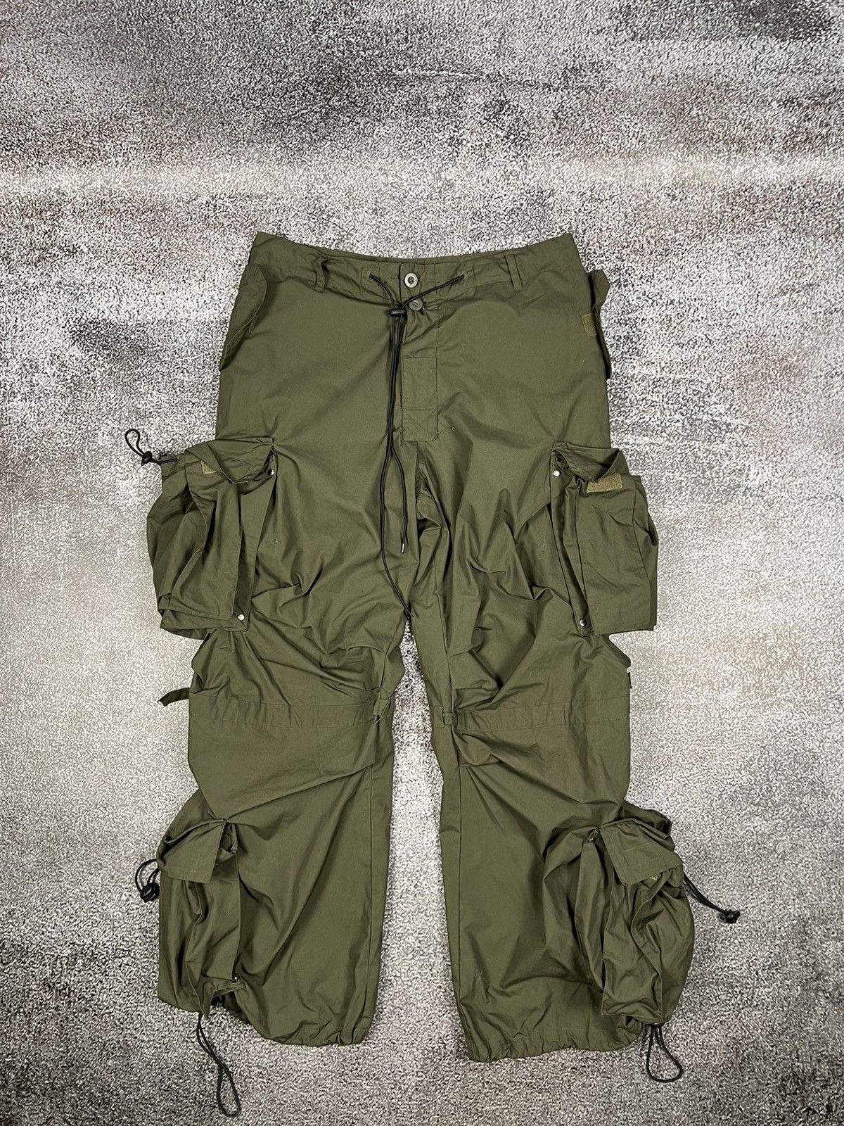 Other Y2k parachute multi pocket cargo oversized pants vintage Size US 32 / EU 48 - 1 Thumbnail