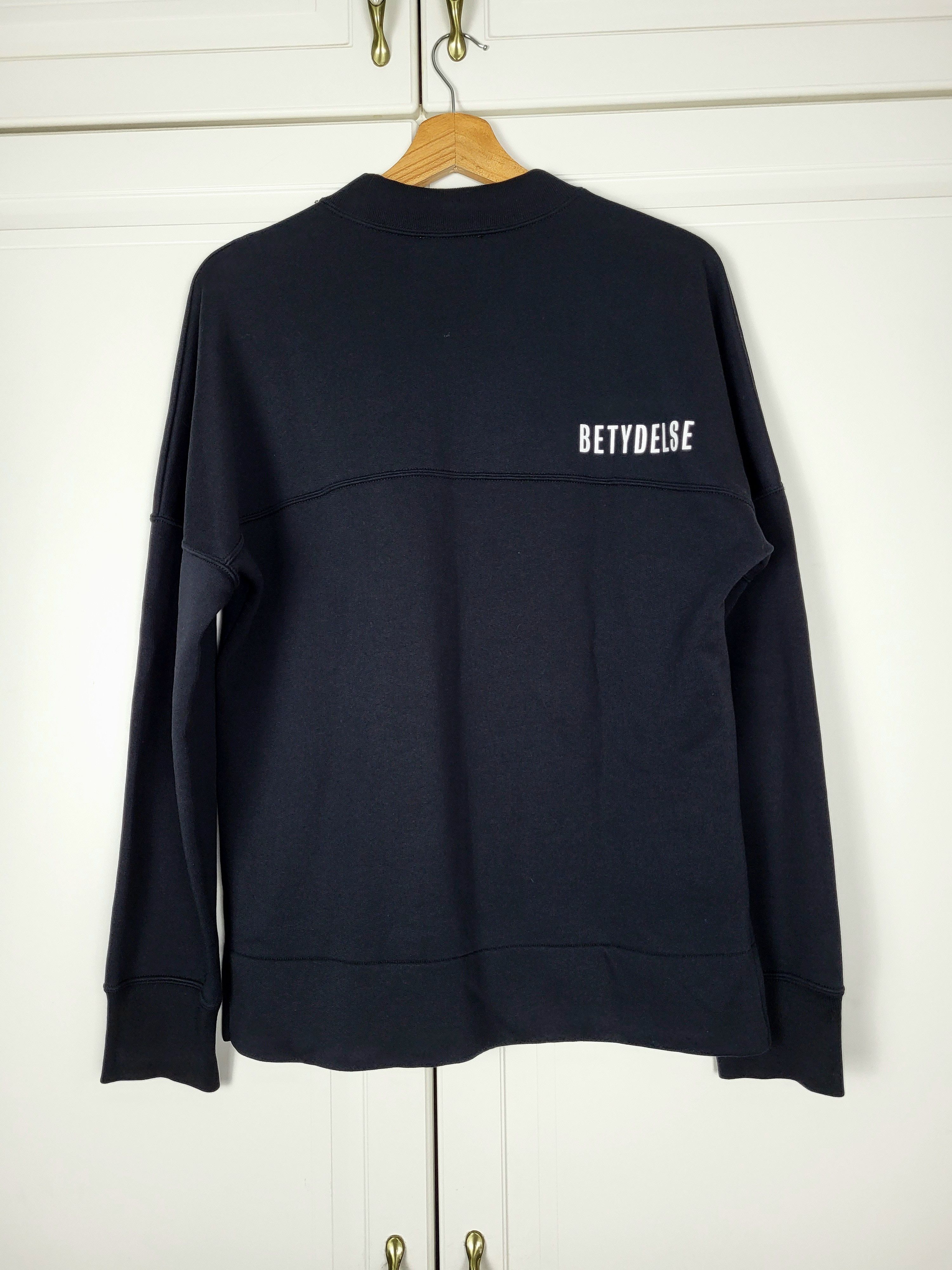 Acne Studios Acne Studios Black Folke Print Sweatshirt XS Size US XS / EU 42 / 0 - 2 Thumbnail