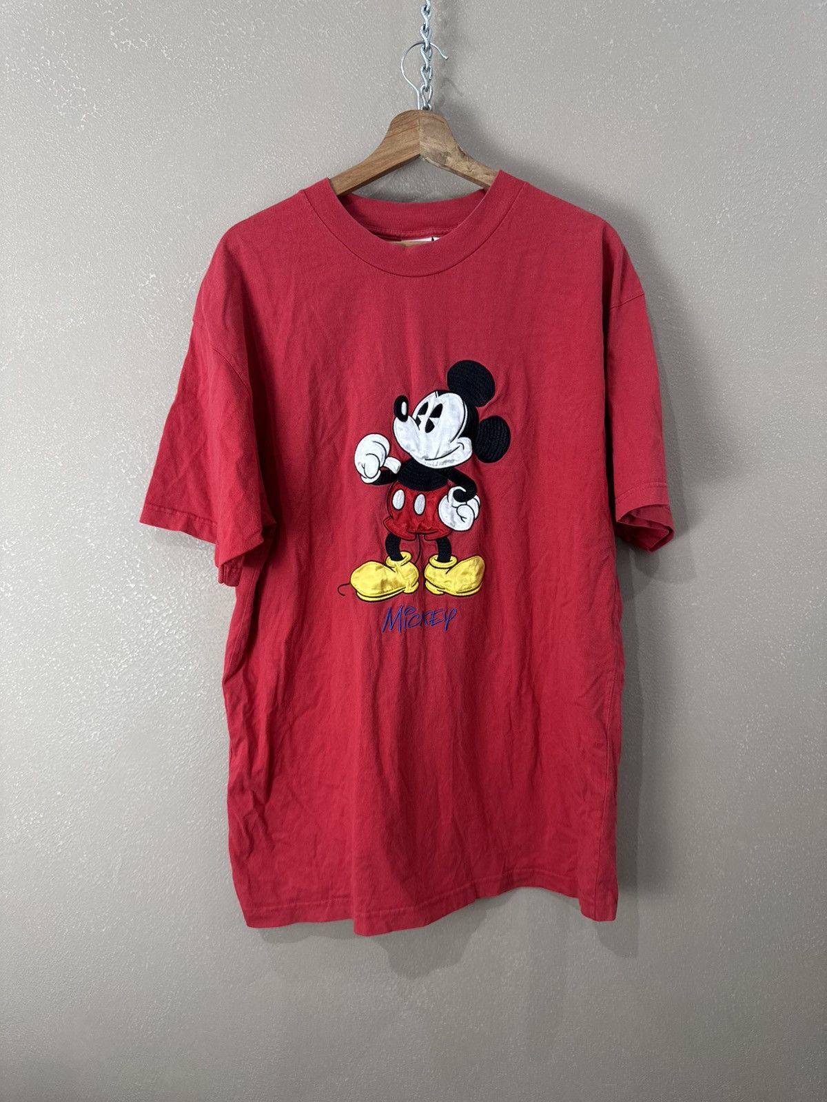 Disney Vintage Disney Mickey Mouse T Shirt Size US XL / EU 56 / 4 - 1 Thumbnail