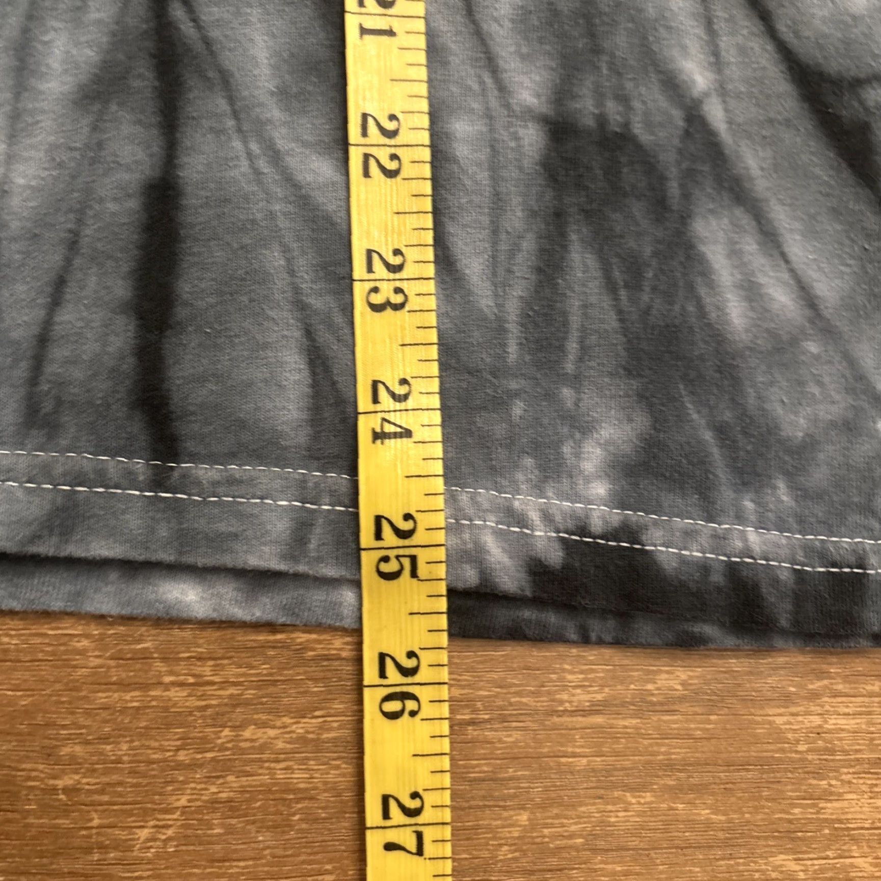Hanes VINTAGE Knoebels Amusement Park Tie Dye Twister T-Shirt Adult Medium Gray Y2K Mens Size US M / EU 48-50 / 2 - 5 Thumbnail